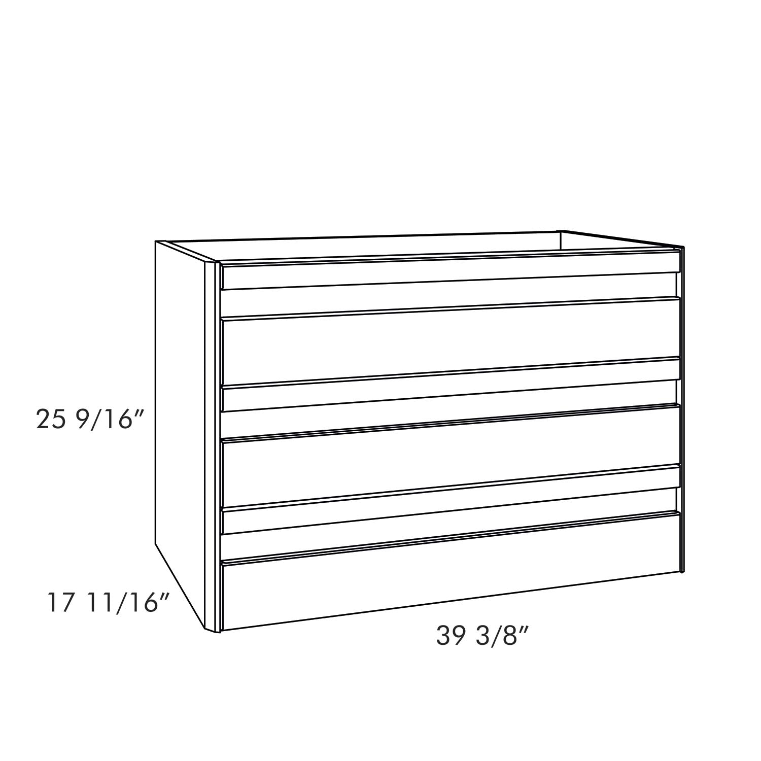 Bathroom Vanity Cabinet TOSCANA Collection by DAX
