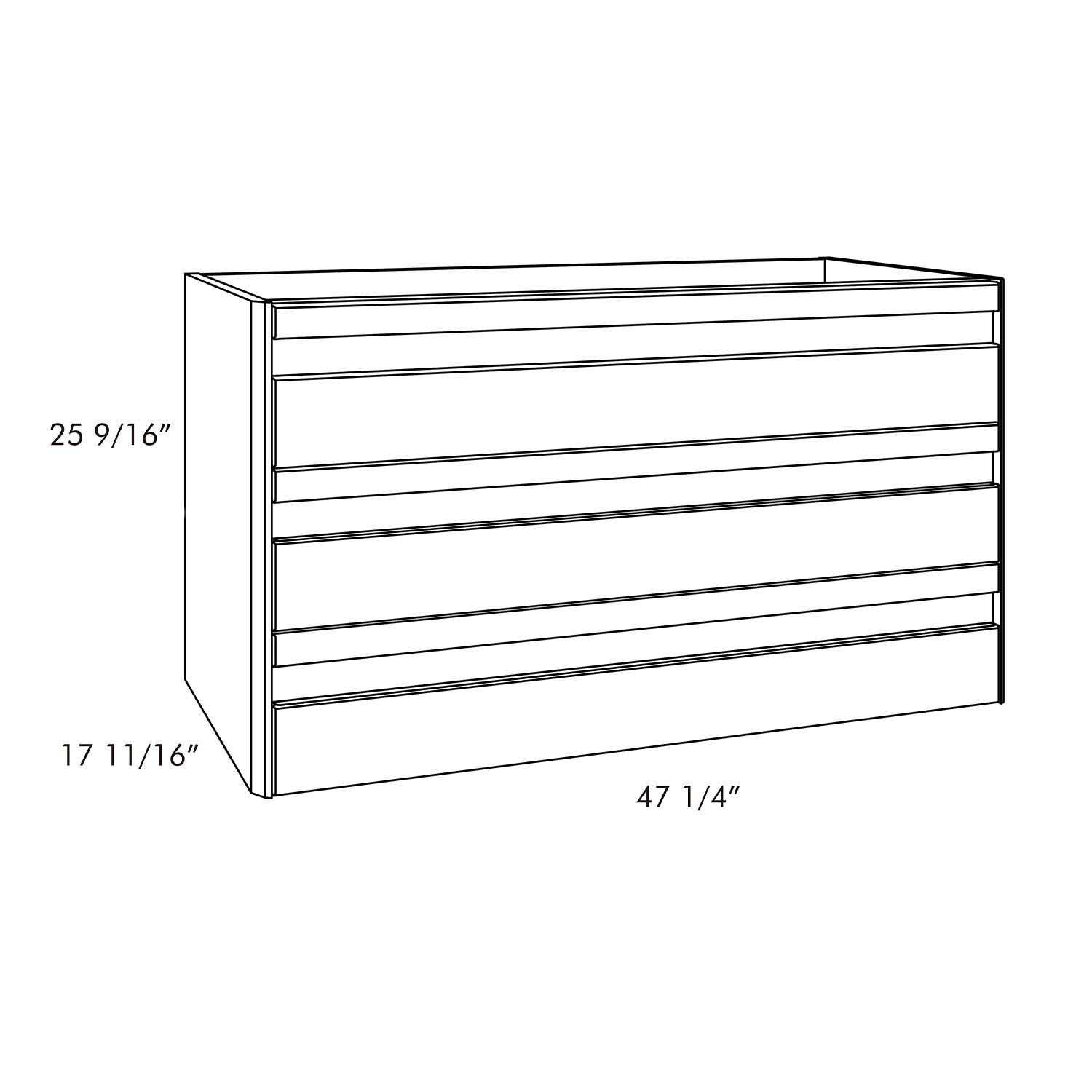 Bathroom Vanity Cabinet TOSCANA Collection by DAX