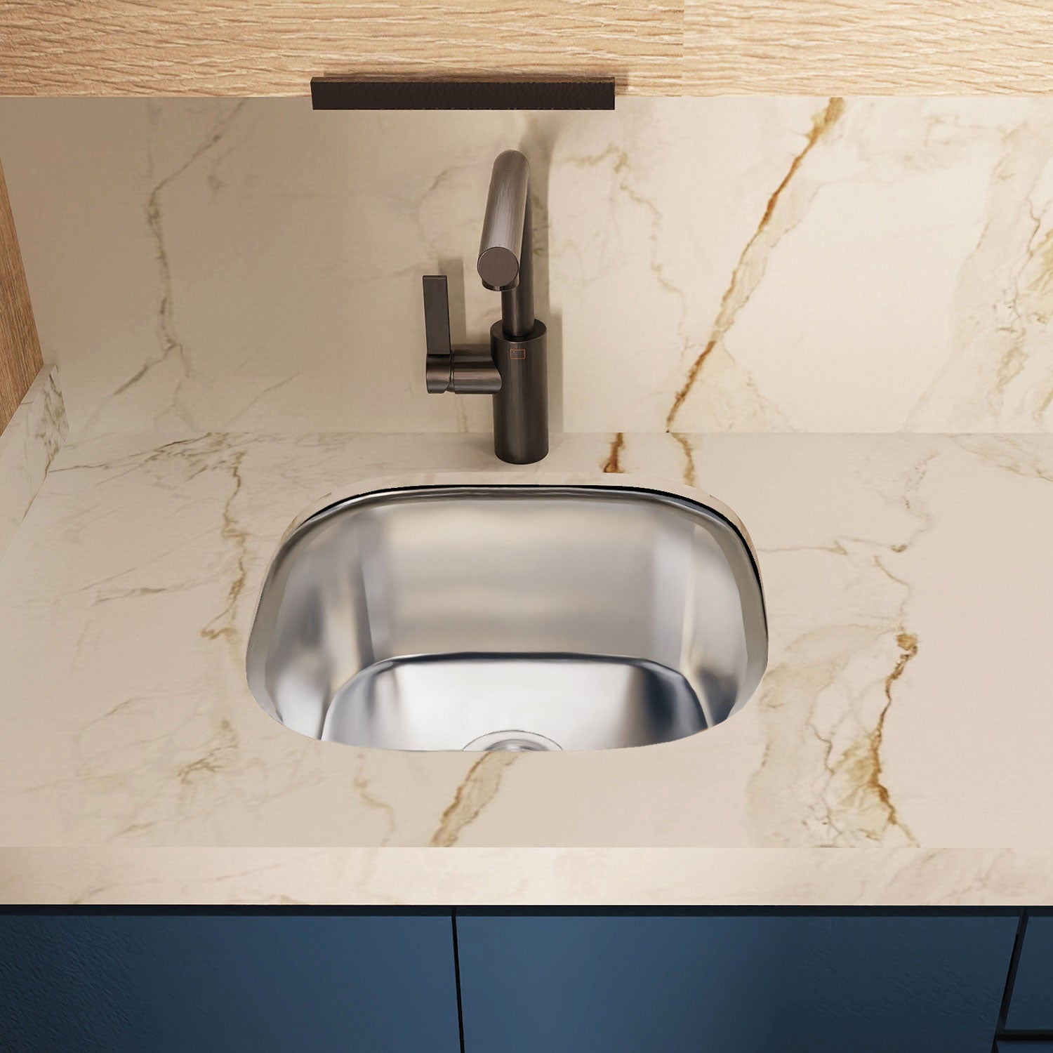 Crafted from premium T-304 Grade Stainless Steel, every DAX sink is built to last a lifetime. Featuring high-density 16-gauge or 18-gauge thickness, these sinks provide superior resistance to dents, scratches, and corrosion. The resilient surface is designed to withstand heavy cookware and extreme temperature changes without warping or losing its luster.