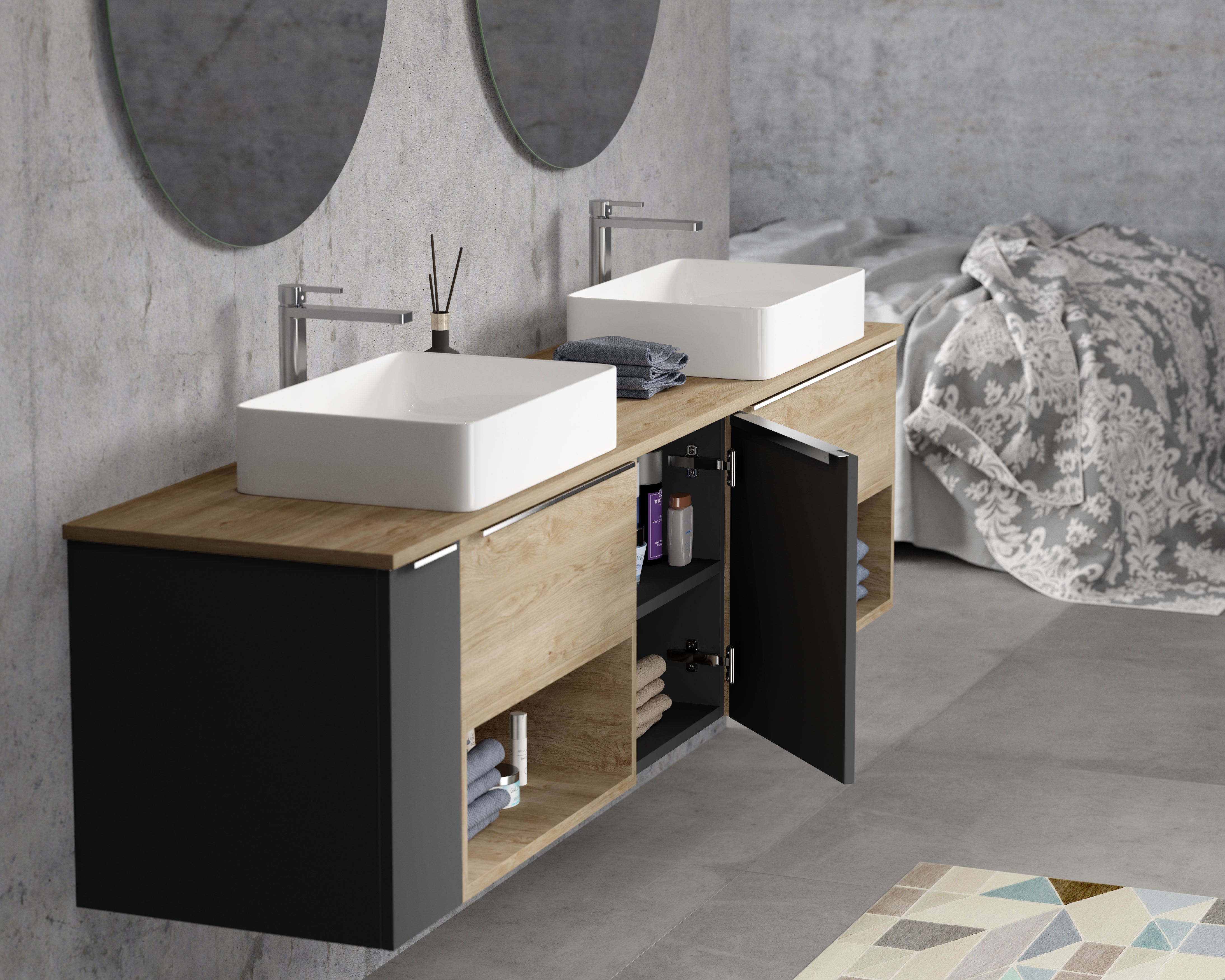 Makai Bathroom Vanity Cabinet