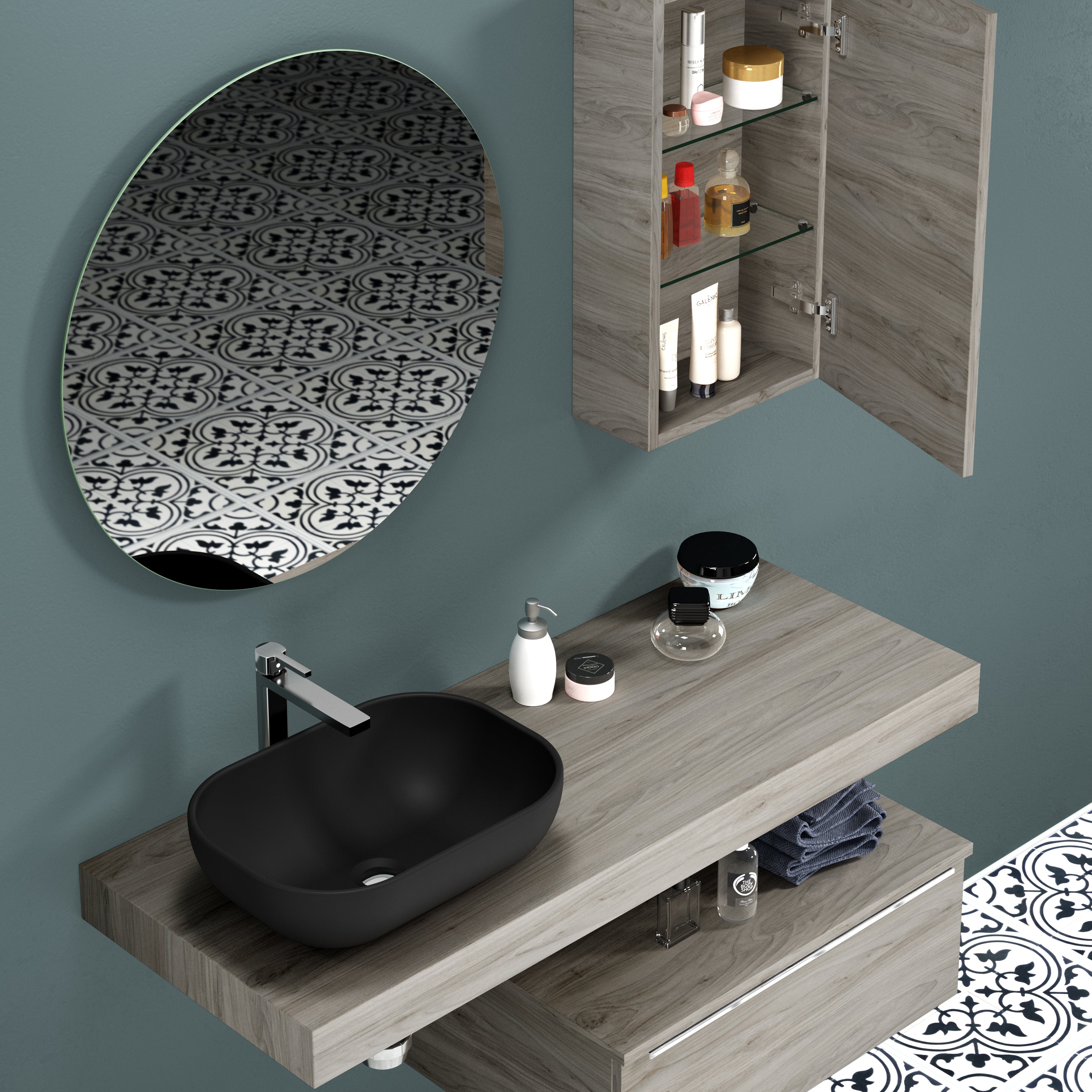 Makai Bathroom Vanity Cabinet
