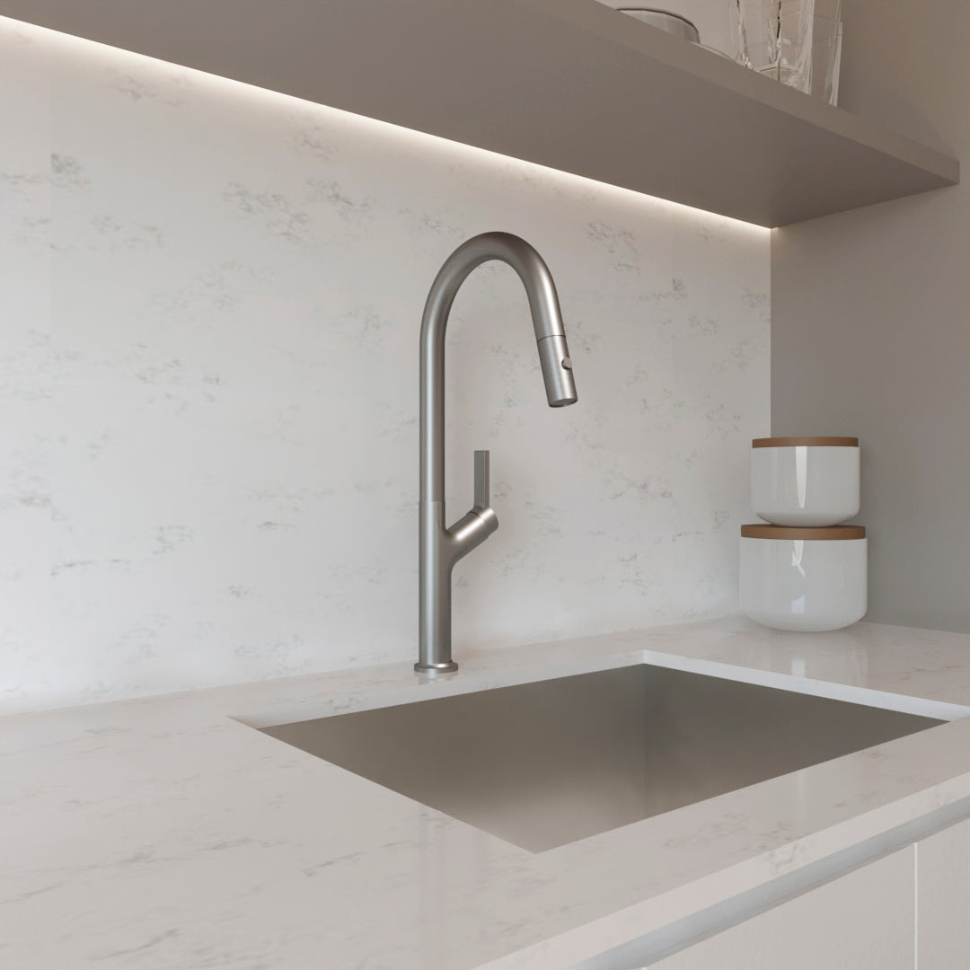 DAX Single Handle Pull Out Kitchen Faucet (DAX-8219)