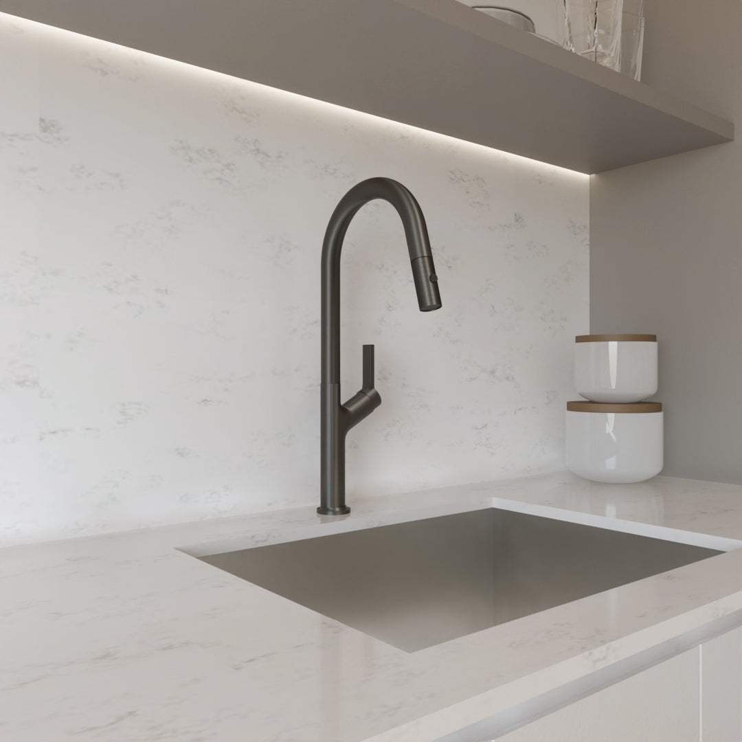 DAX Single Handle Pull Out Kitchen Faucet (DAX-8219)