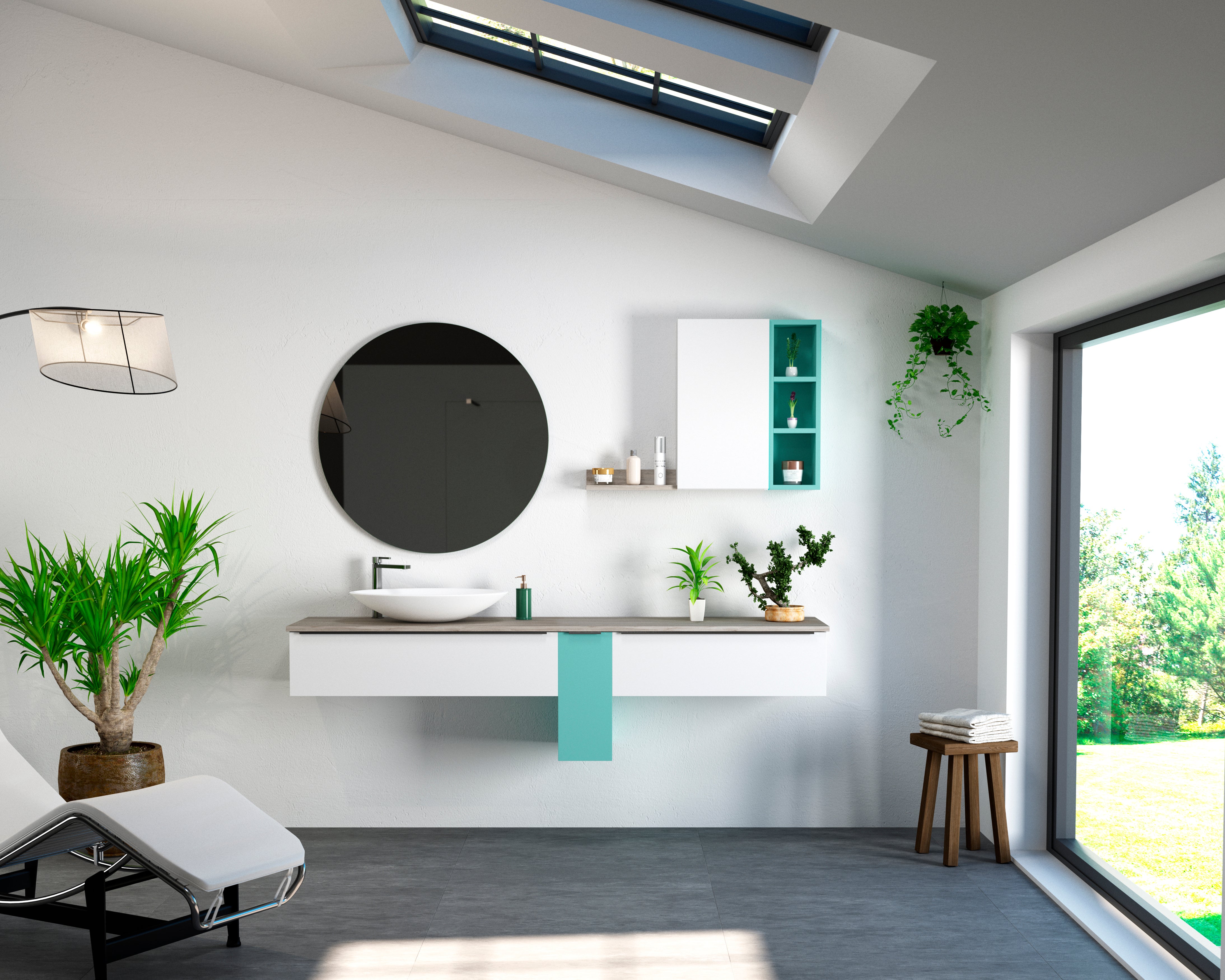 Bathroom Vanity Cabinet MAKAI Collection by DAX