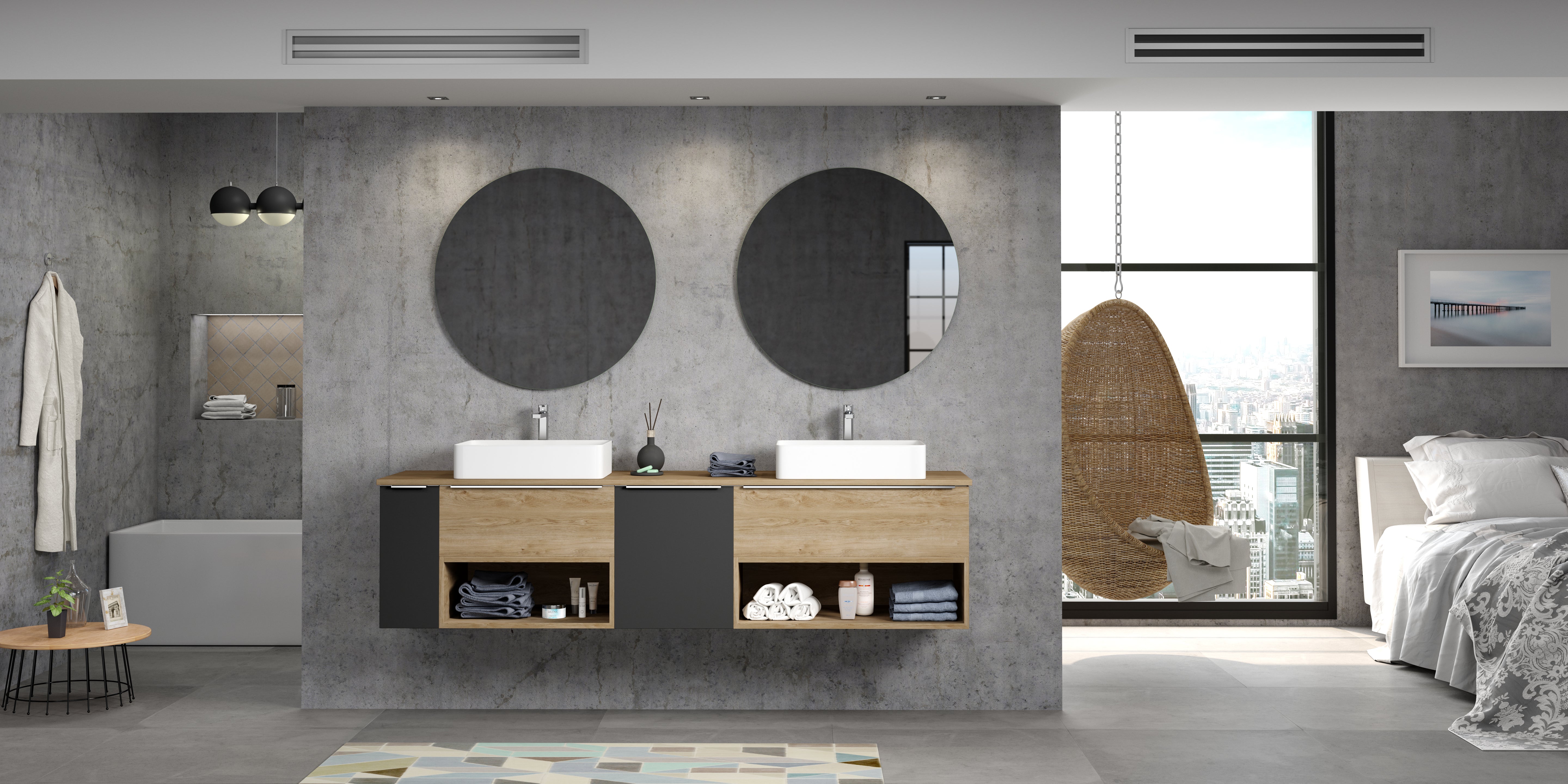 Makai Bathroom Vanity Cabinet