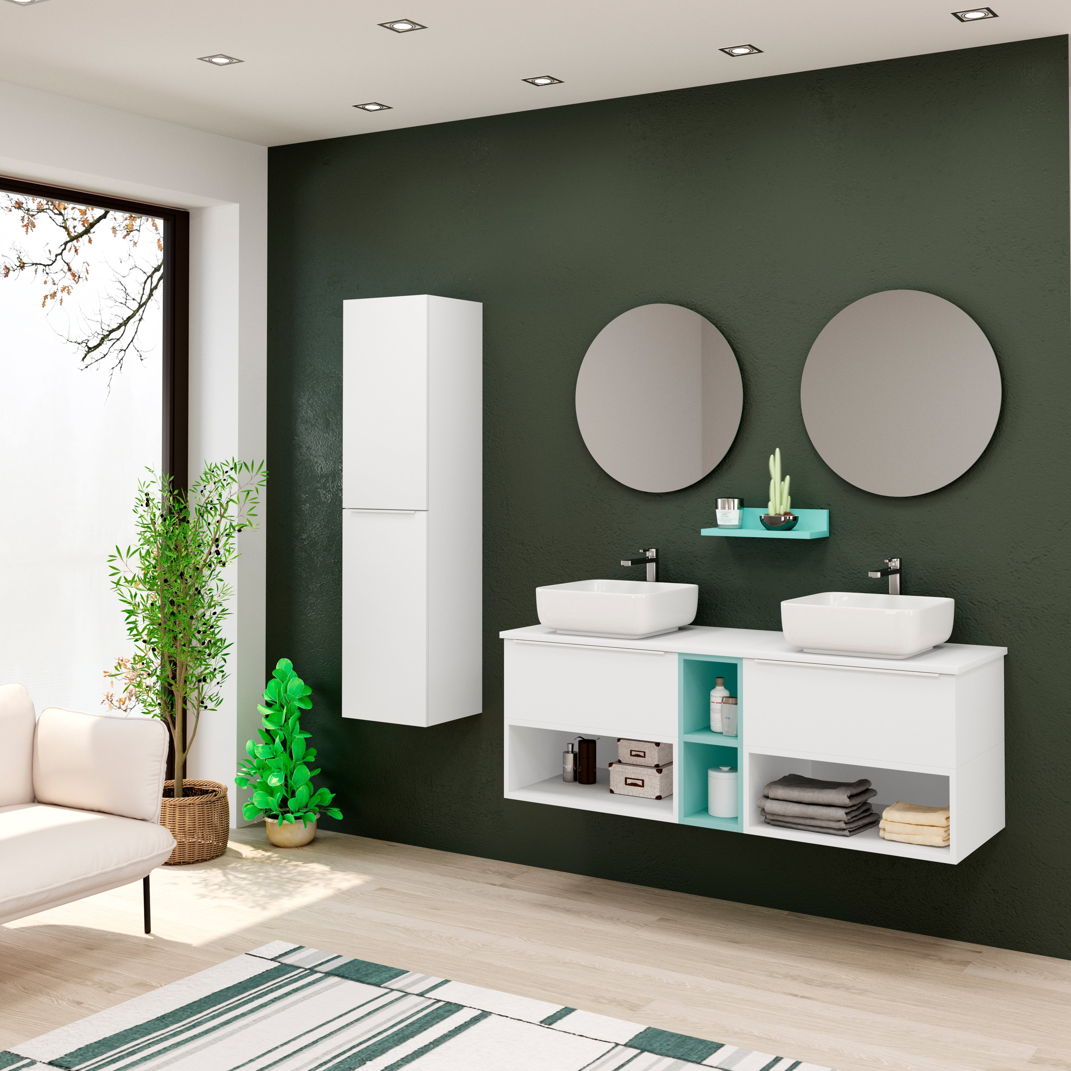 Makai Bathroom Vanity Cabinet