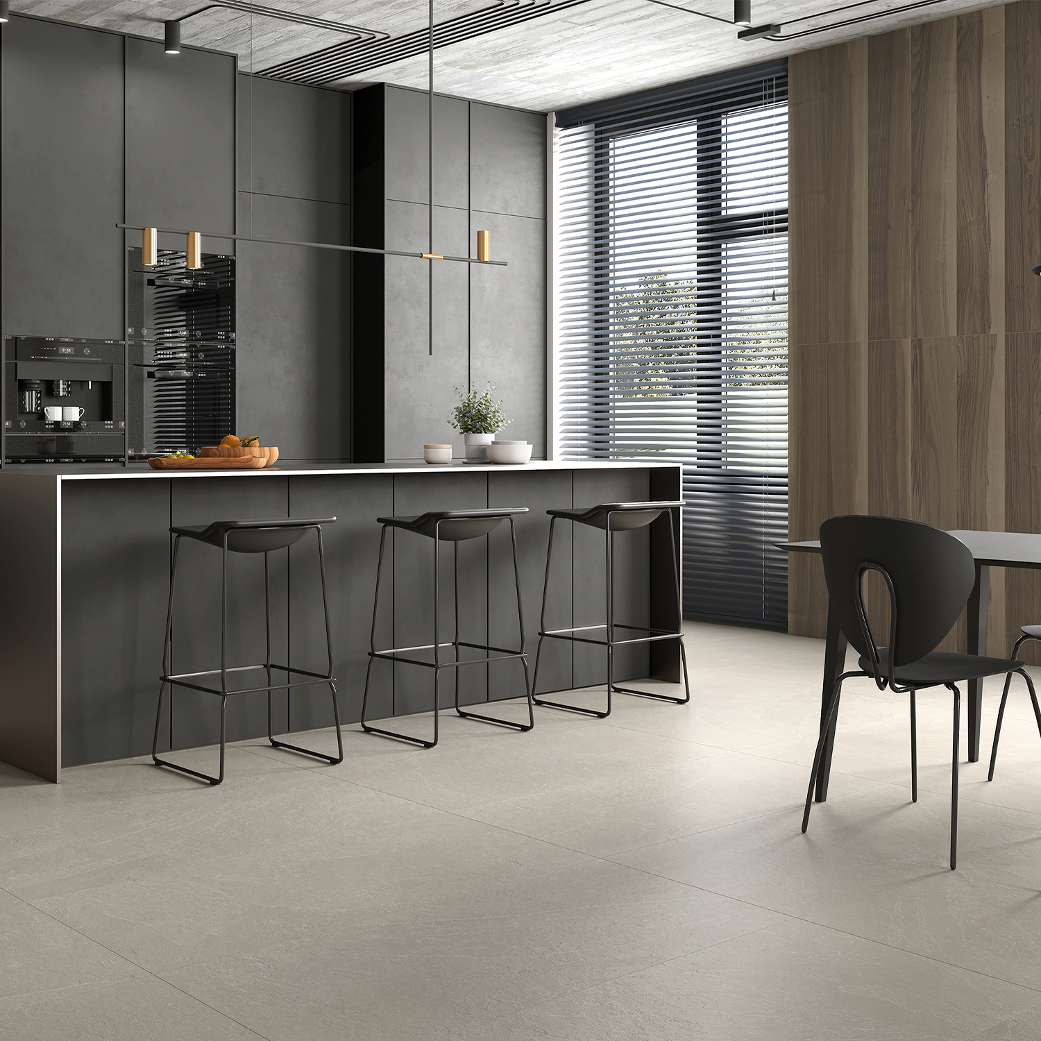 AZUVI - Slate 24" x 48" - (15.5 Sqft per box - 2 pcs per box - 36 boxes per pallet)