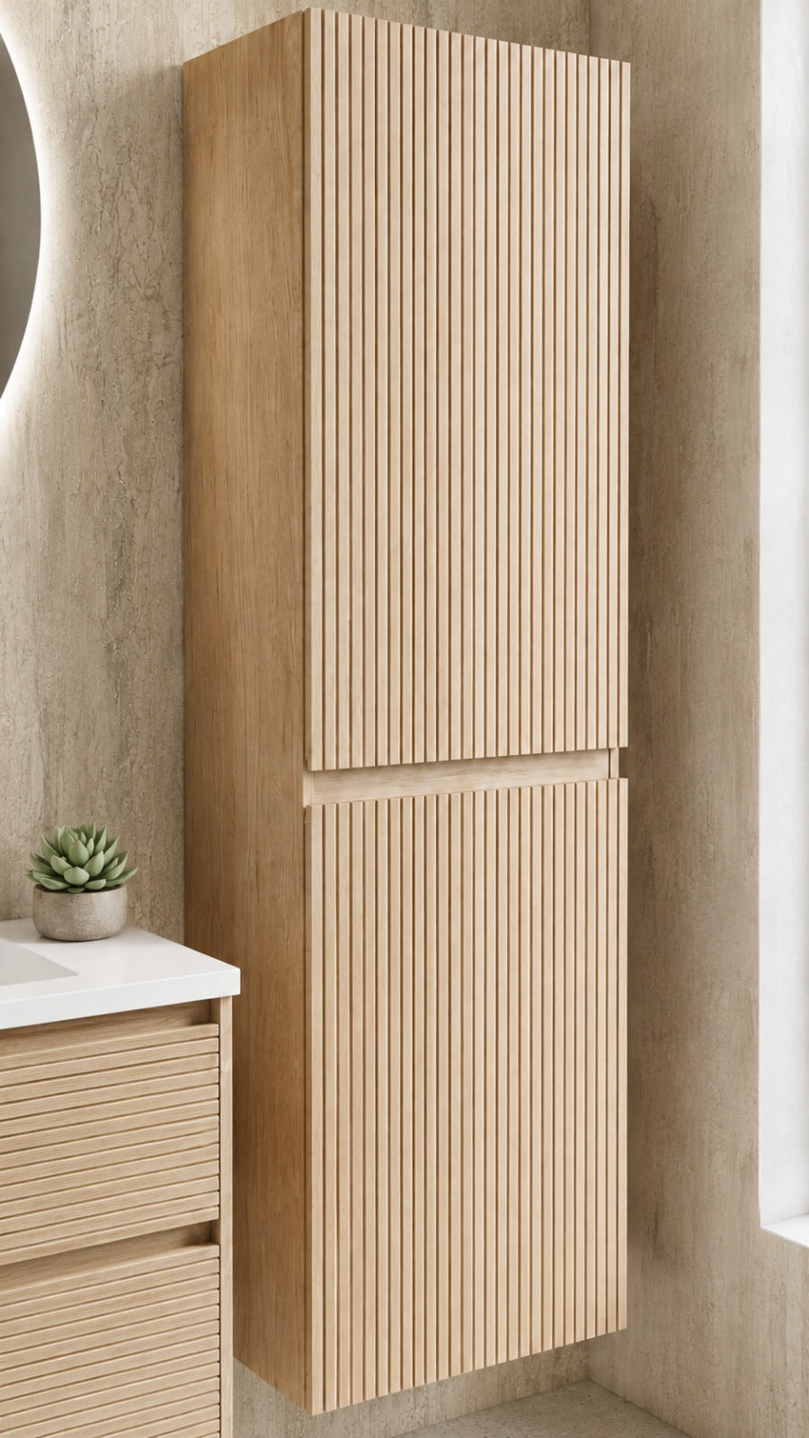 DAX Code Vanity Side Cabinet 63" Tall
