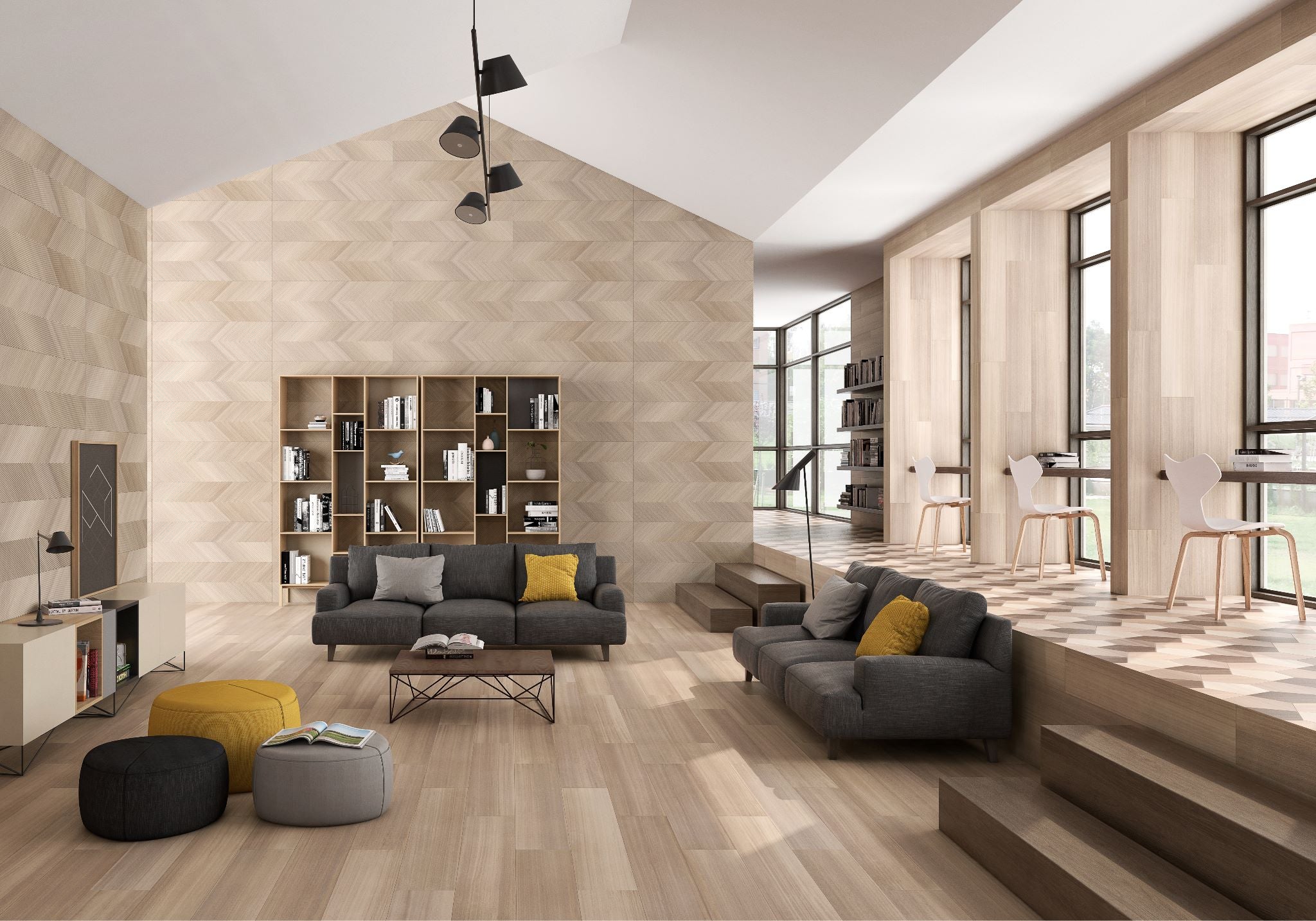 SALONI EUKALYPT wall coverings - 16 x 48 - (15.5 Sqft - 3 pcs per Box - 20 Boxes per pallet)
