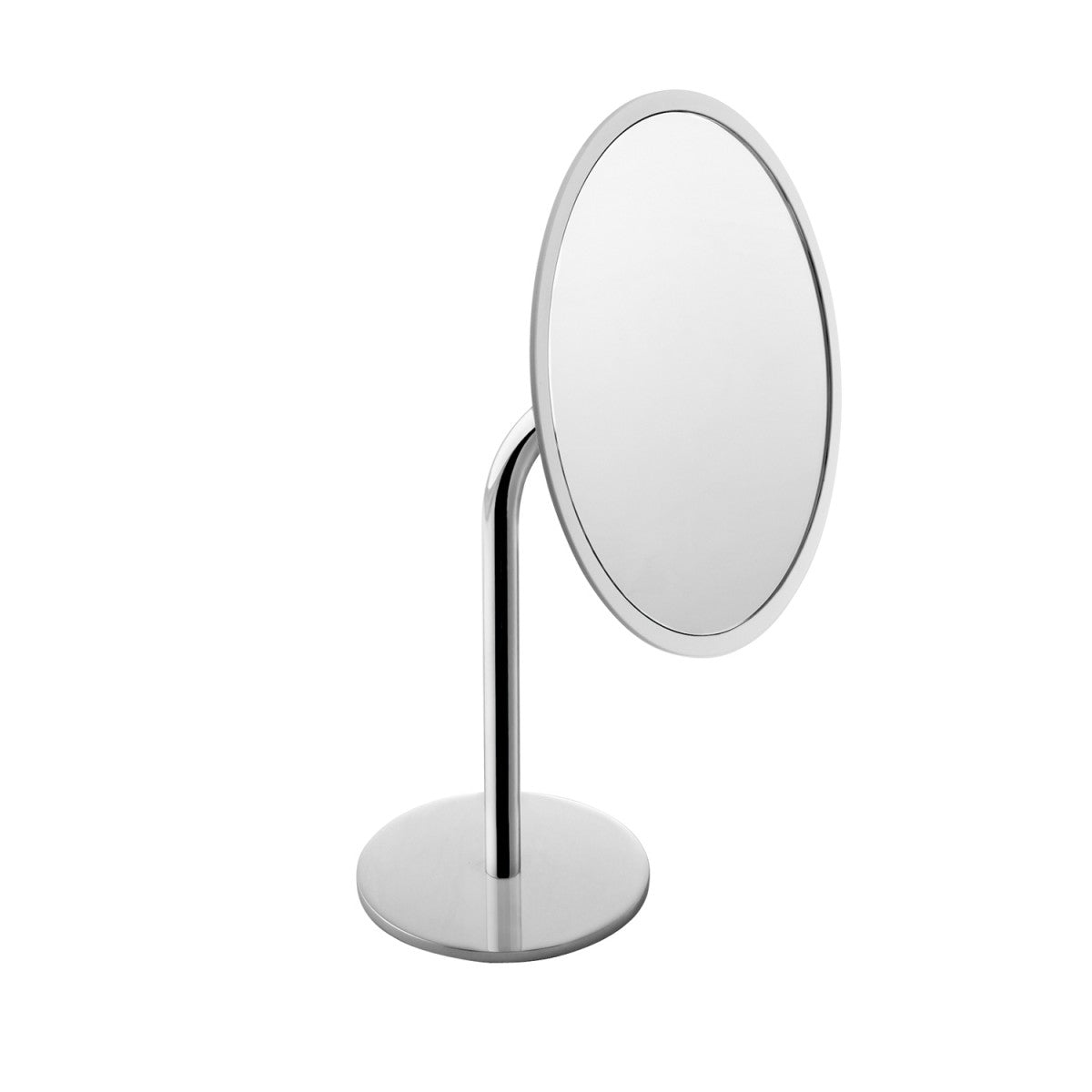 COSMIC Project Vanity Mirror 3X Magnification, Countertop Mount, Brass Body, Black Finish, 7-7/8 x 13 x 7-1/4 Inches (251AA83)