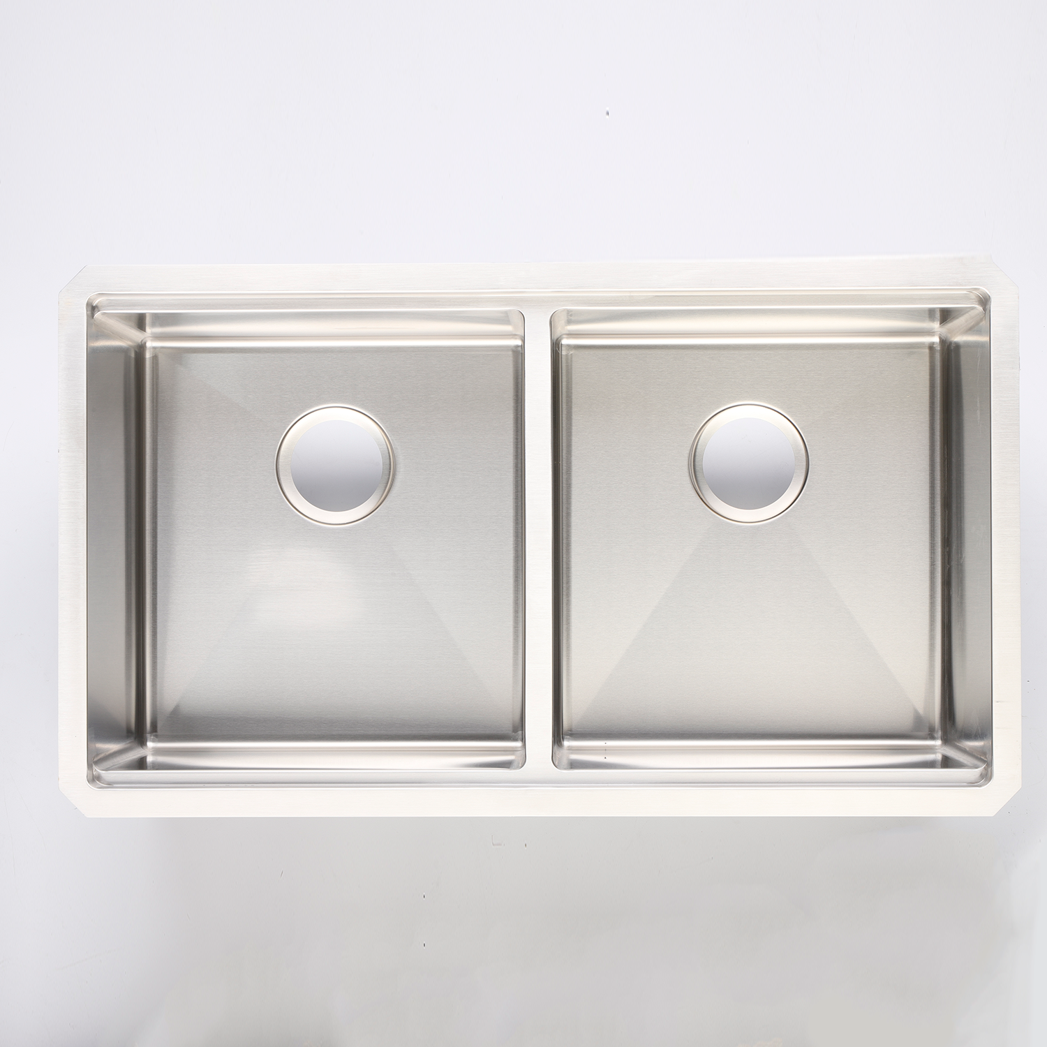 DAX Workstation Double Bowl Undermount Kitchen Sink 32 x 19 - R10 - 18G. Accessories Included