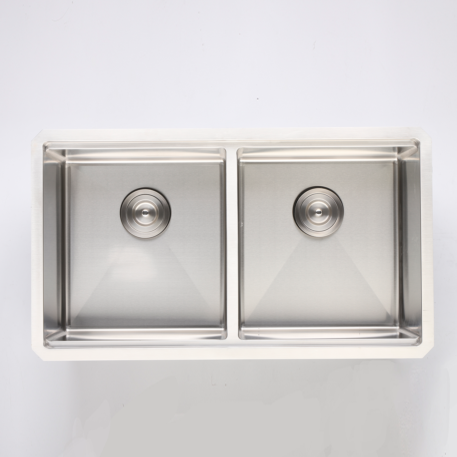 DAX Workstation Double Bowl Undermount Kitchen Sink 32 x 19 - R10 - 18G. Accessories Included