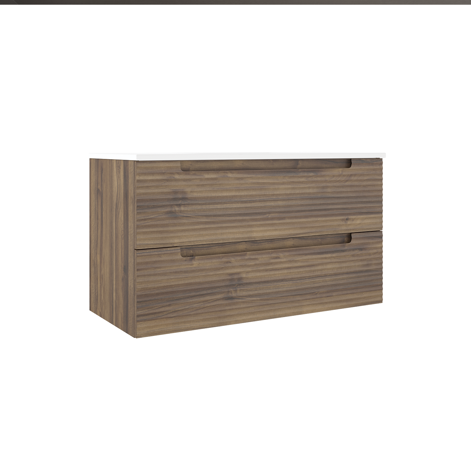 Kyoto Bathroom Single Vanity Cabinet with Basin Included