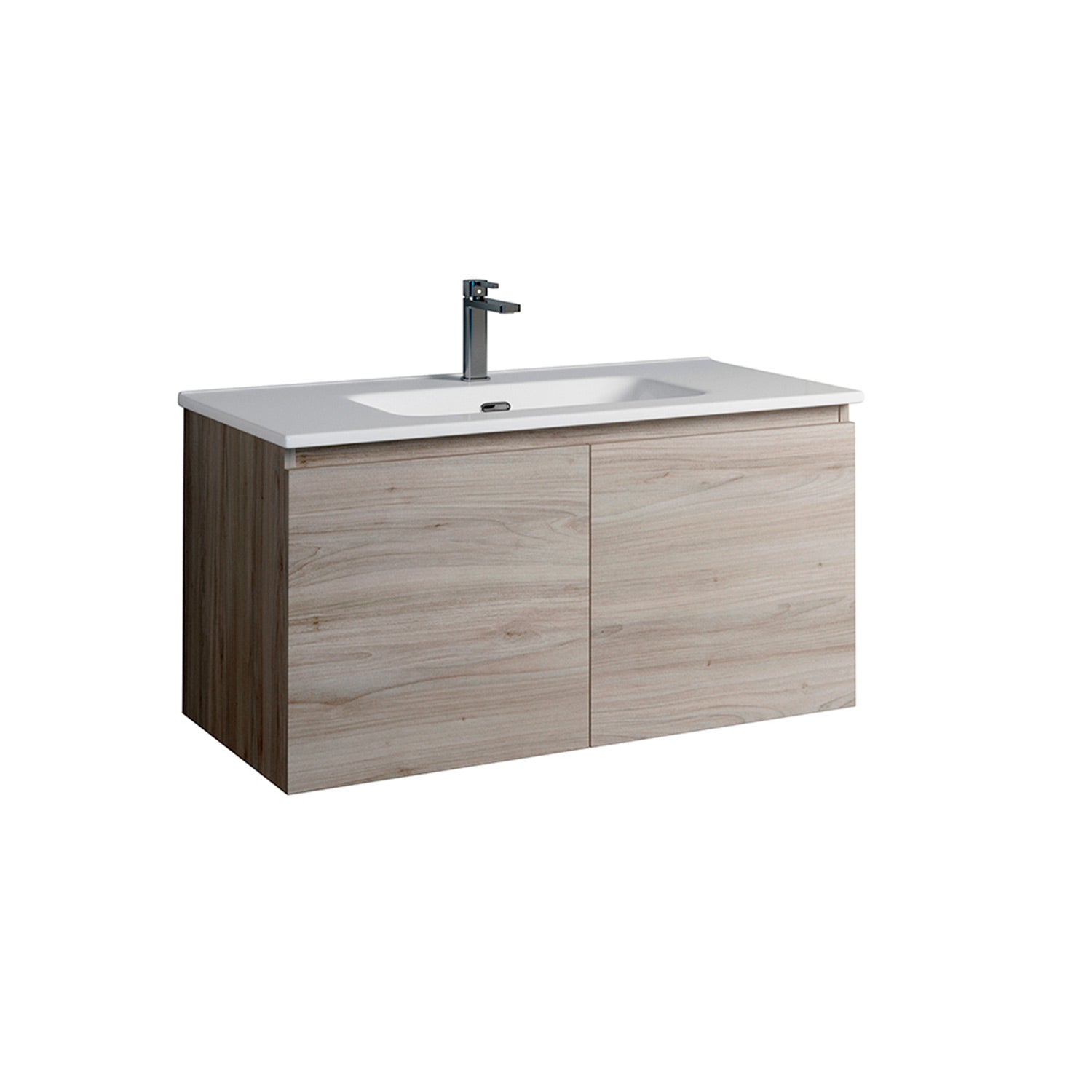 Malibu Bathroom Vanity Cabinet with Ceramic Basin Included