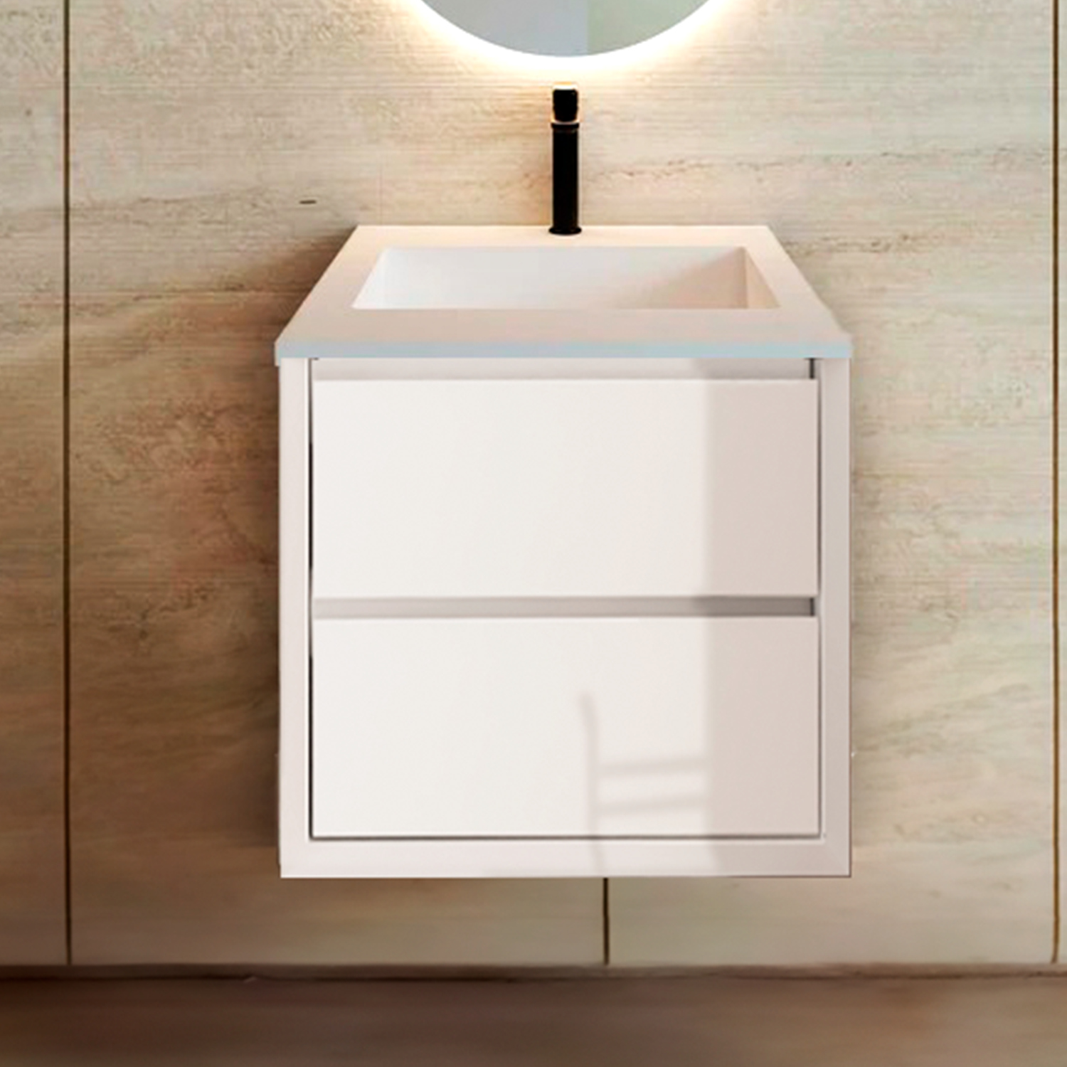 Bathroom Floating & Wall Mounted Vanity Cabinet - Cool Collection by DAX