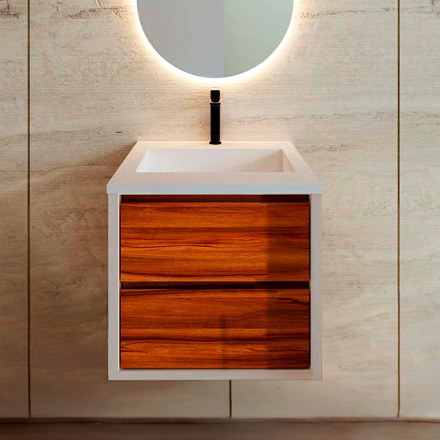 Bathroom Floating & Wall Mounted Vanity Cabinet - Cool Collection by DAX