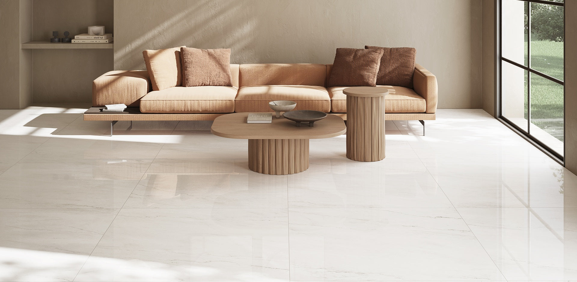 ARGENTA PACIFIC flooring - 24 x 48 - (15.5 Sqft - 2 pcs per Box - 36 Boxes per pallet)