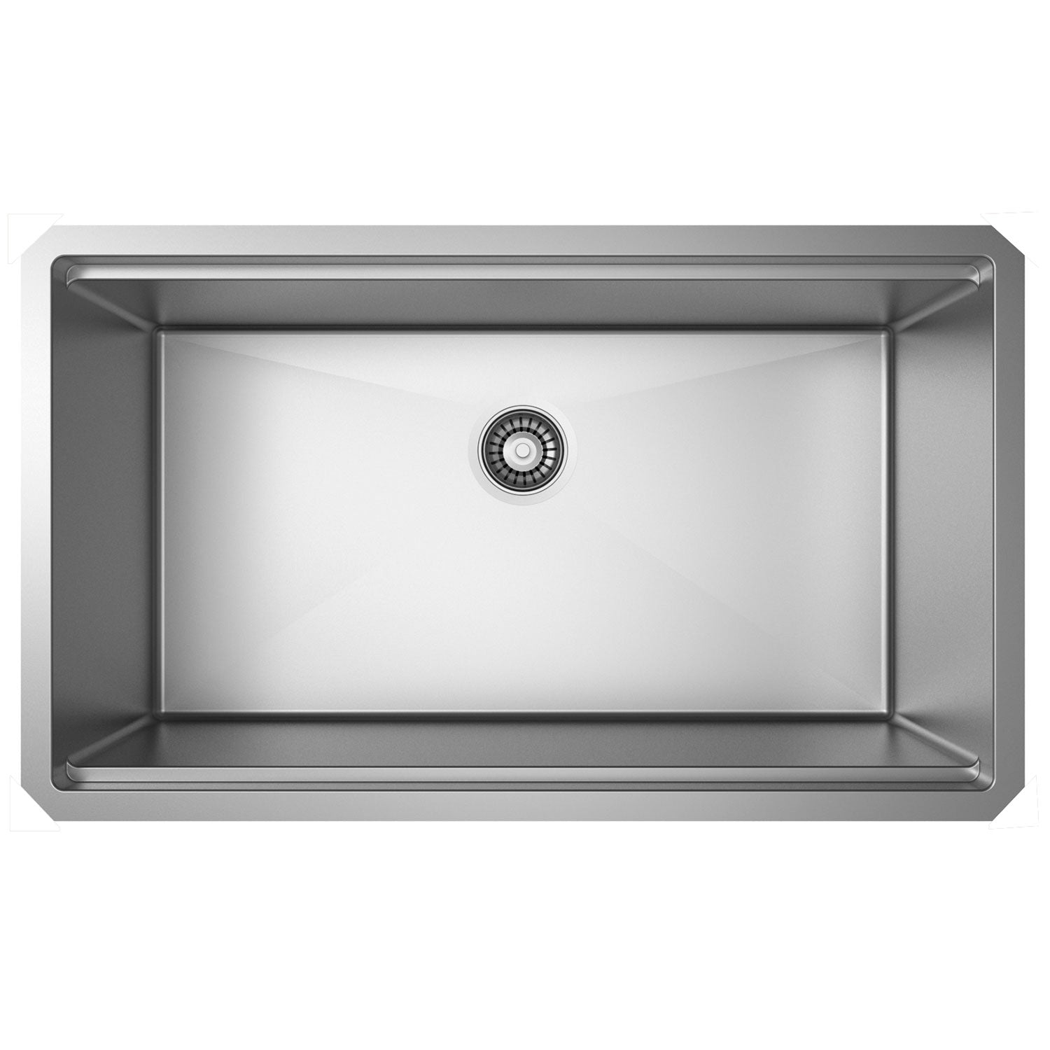 DAX Workstation Single Bowl Undermount Kitchen Sink 59" x 18" - R10 - 18G, Accessories Included (DX-WS5919-R10).