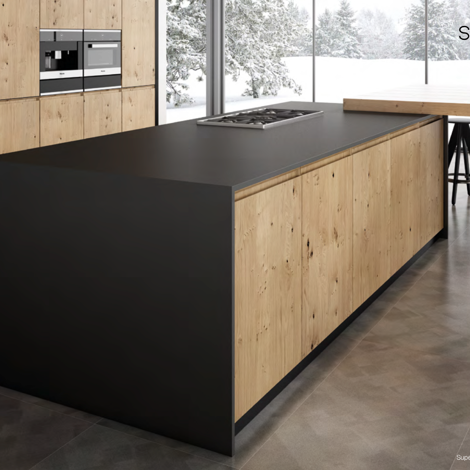 APAVISA Slab 12 mm Super Black Natural 127,56 x 63,78 - 56.5 SqFt