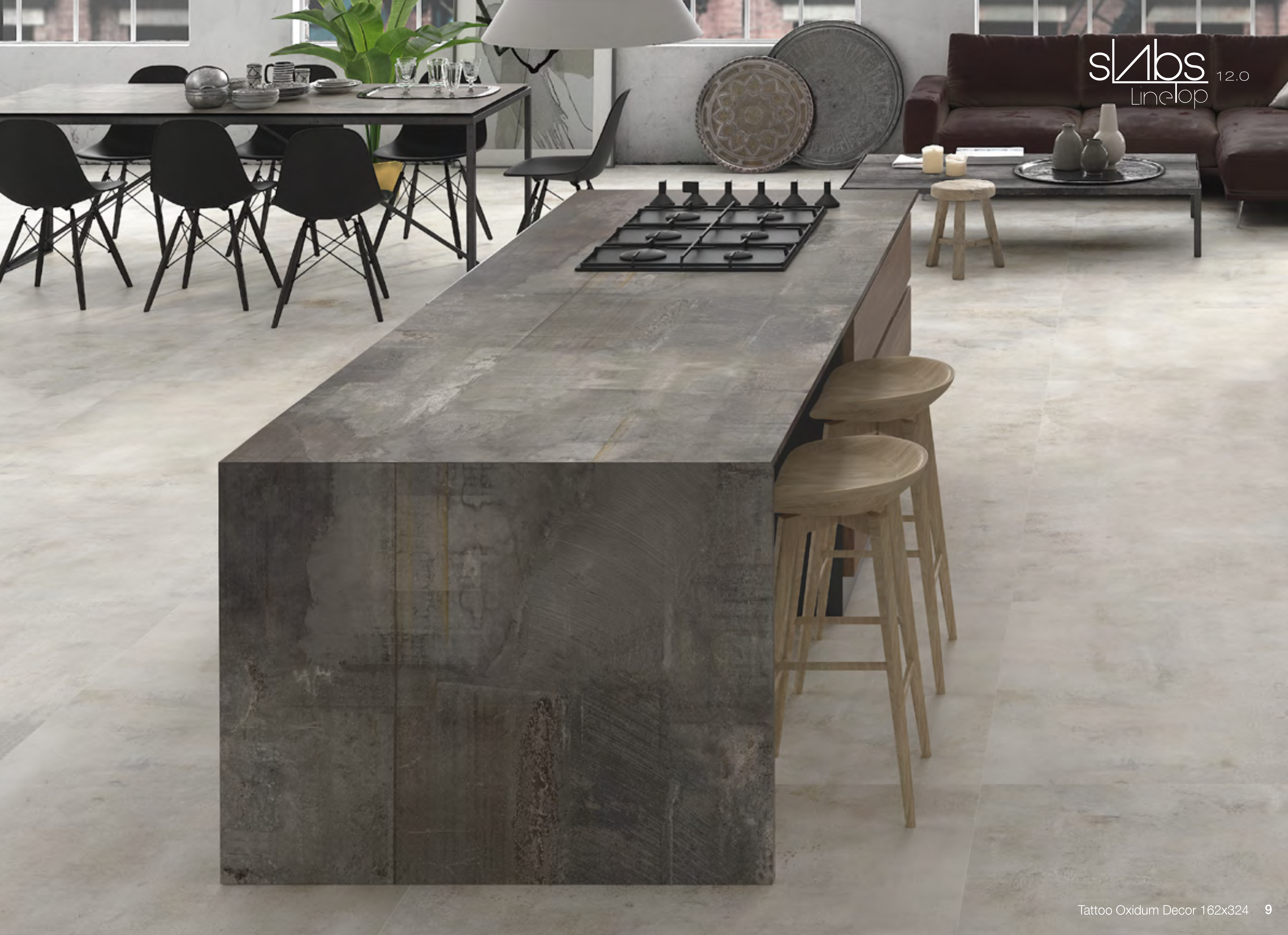 APAVISA SLABS 12 MM - 127,56 x 63,78 - (56.5 SqFt per Slab)