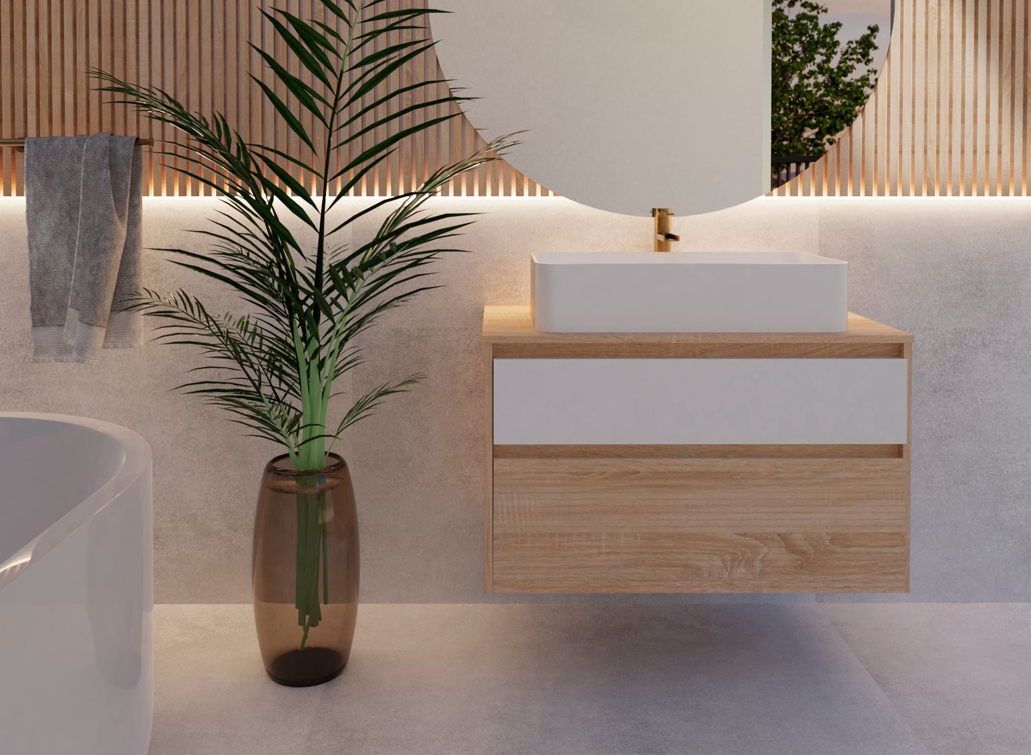 Bathroom Sinks AEDA Collection by DAX