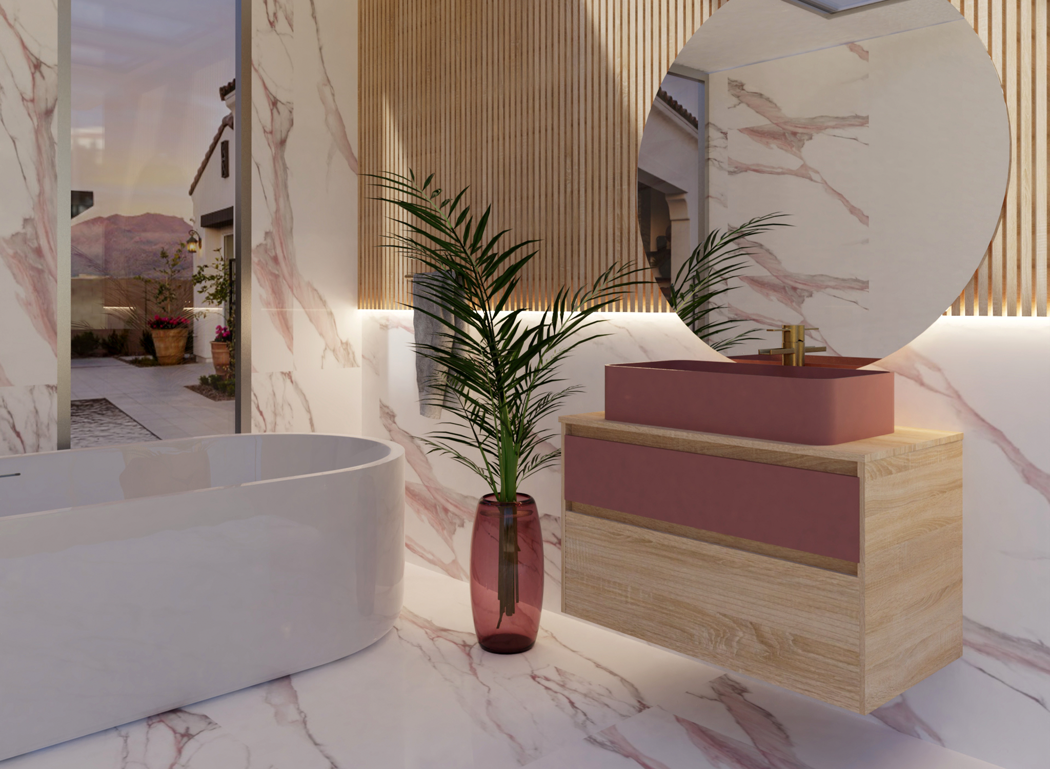 Bathroom Sinks AEDA Collection by DAX