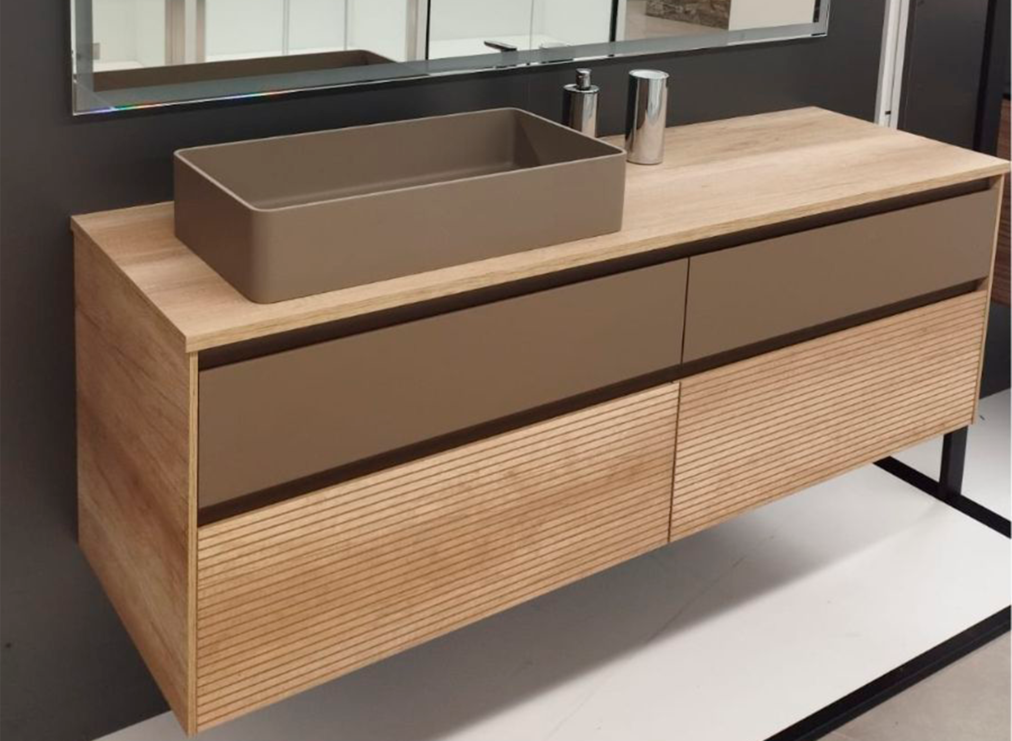 DAX Aeda Matt Vessel Rectangular