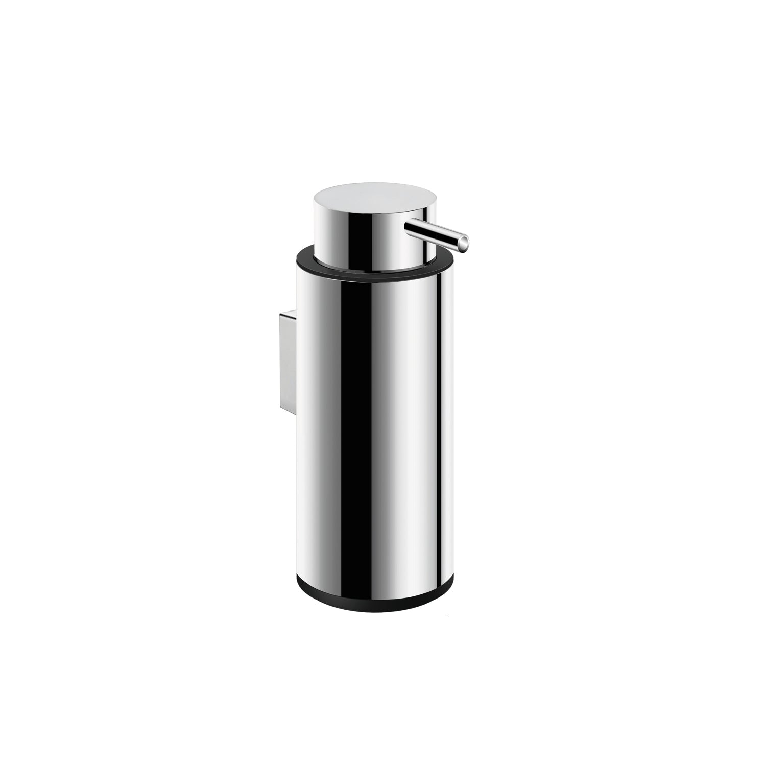 Dispensador de jabón COSMIC Logic, montaje en pared, cuerpo de acero inoxidable, acabado cromado, 2-3/8 x 6-1/2 x 2-3/8 pulgadas (2260304)