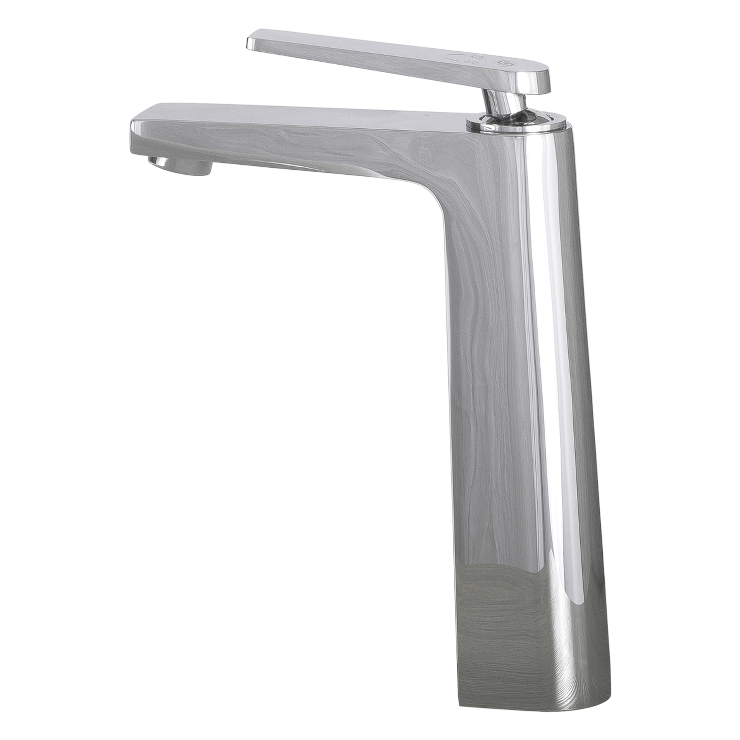 DAX Single Handle Vessel Sink Bathroom Faucet, Brass Body, Chrome Finish, 4-1/16 x 9-1/16 Inches (DAX-9802A)