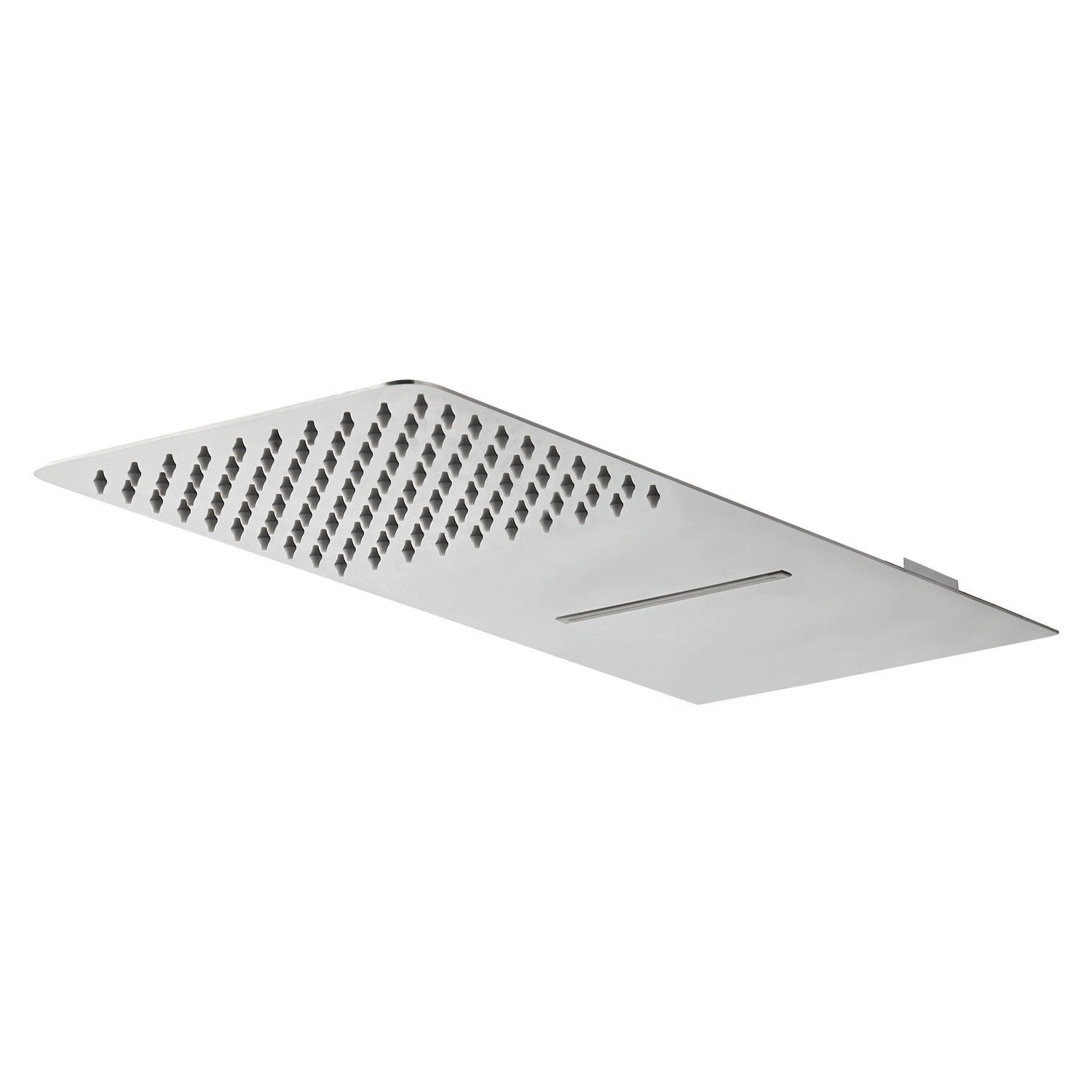 Dax Stainless Steel Shower Head With 2 Functions (Rain Shower & Waterfall) Chrome Finish (DAX-9007-CR)