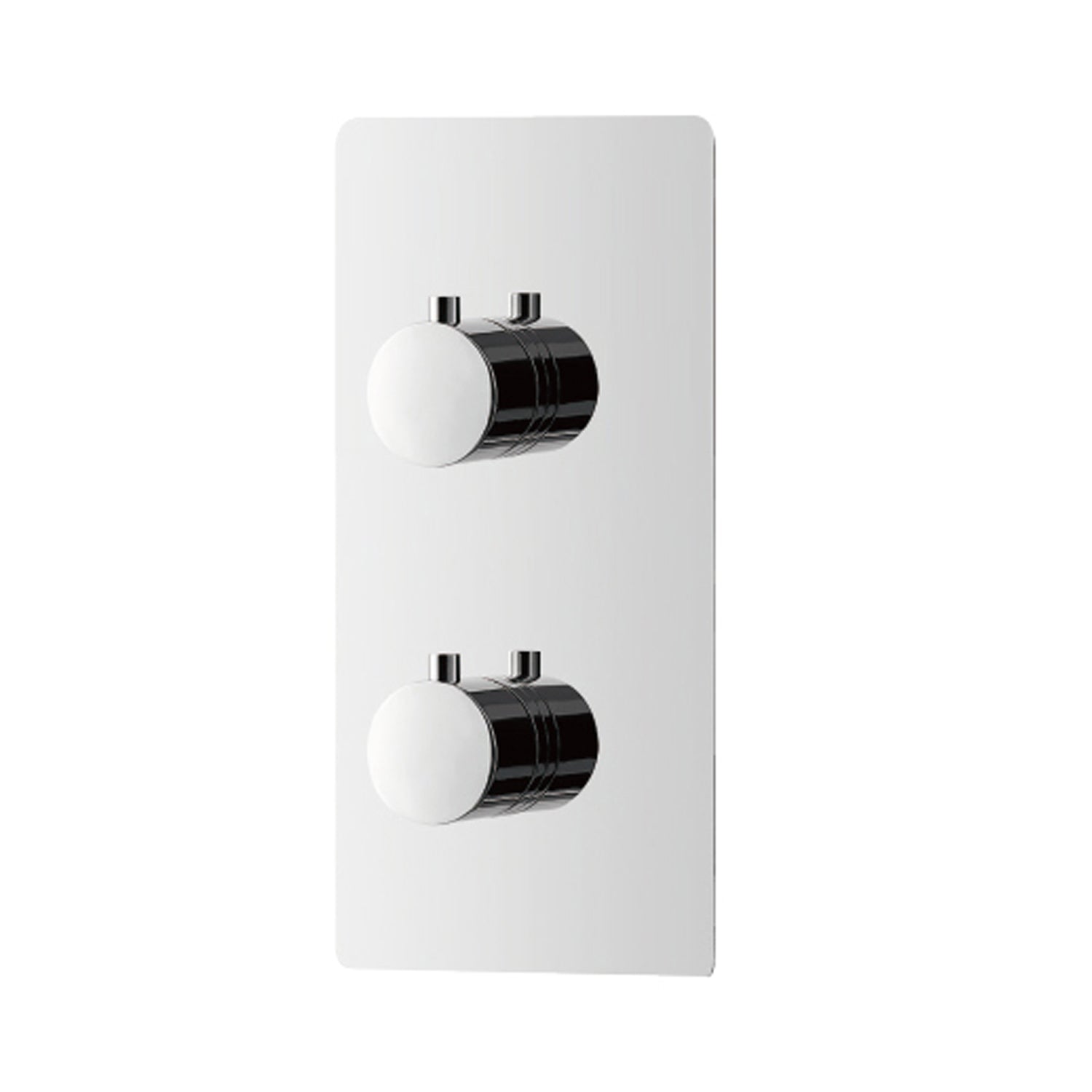 Dax Round Handles And Plate Kit - Chrome Finish For Model Dax-1054 (DAX-1054-01-CR)