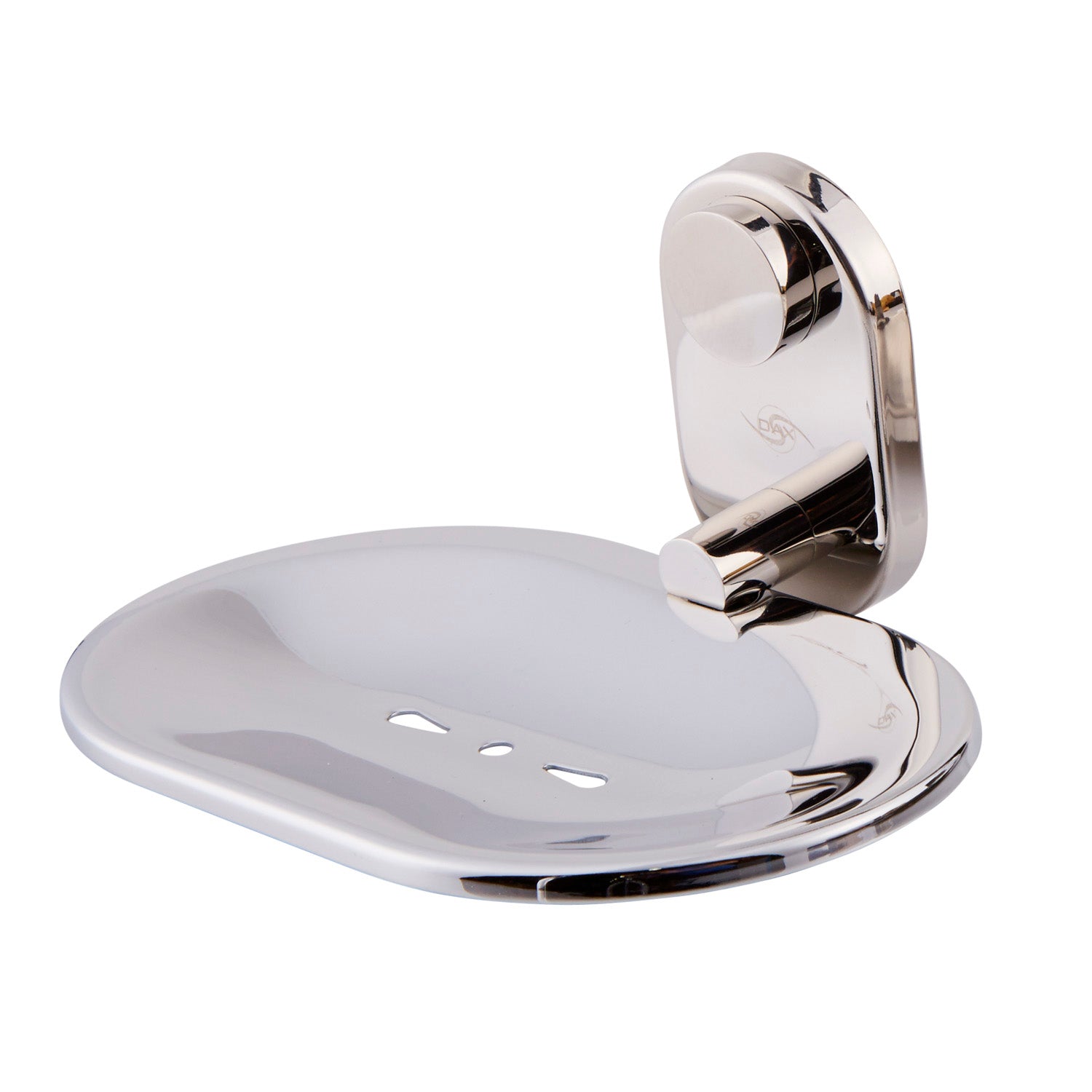 DAX Stainless Steel Soap Dish, Wall Mount Tray, Satin Finish, 4-5/8 x 2-3/4 x 5-15/16 Inches (DAX-G0205A-S)