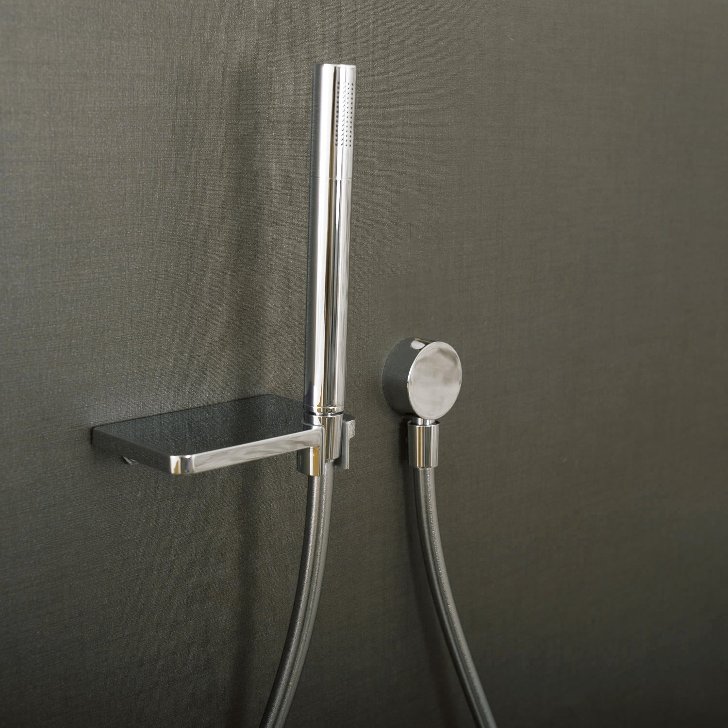 DAX Shower Outlet Elbow, Wall Mount, Brass Body, Chrome Finish, 2-1/8 x 2-1/8 x 15/16 Inches (DAX-2085B)