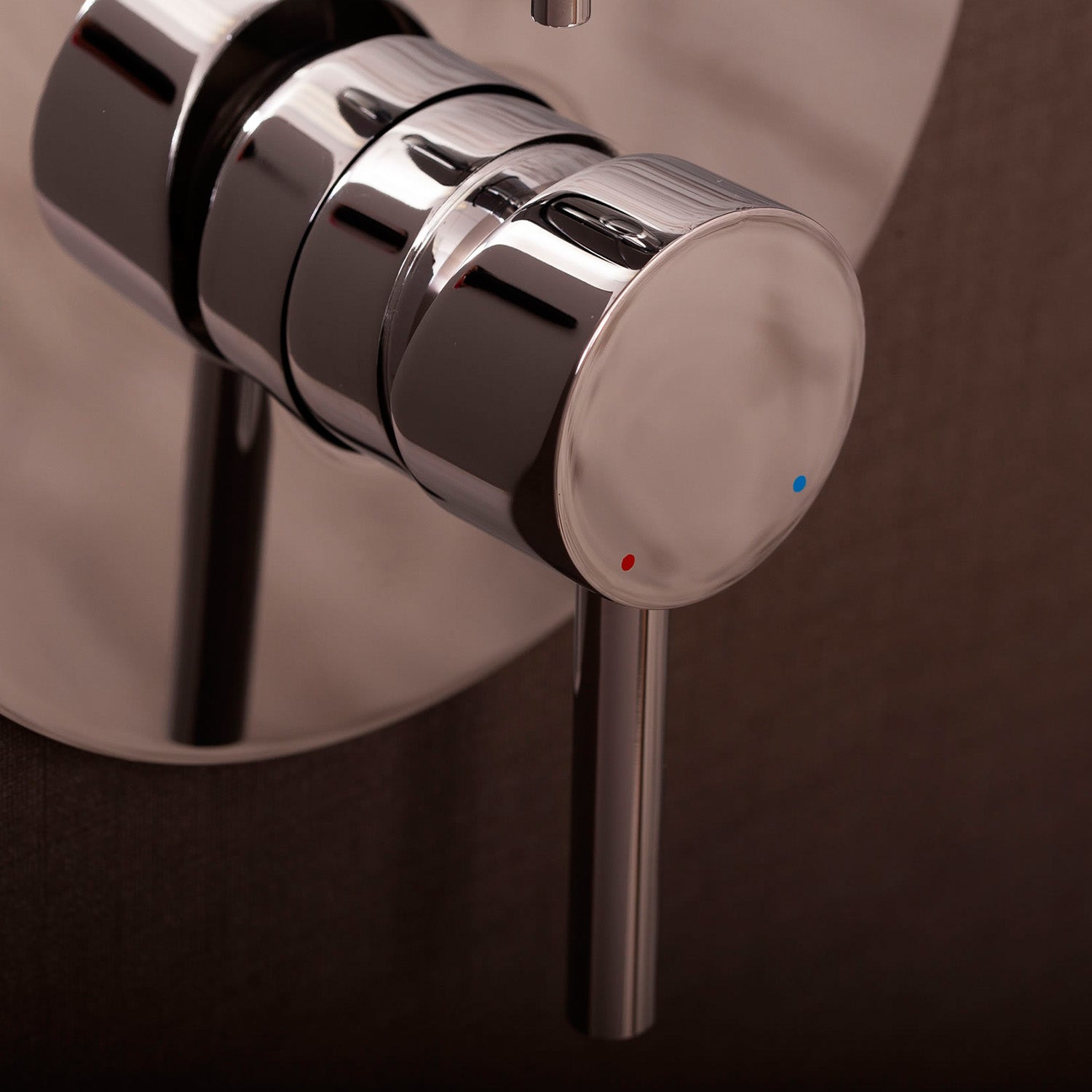 DAX Round Shower Single Valve Trim, Brass Body, Chrome Finish 7-1/2 x 4-7/16 Inches (DAX-6973-CR)