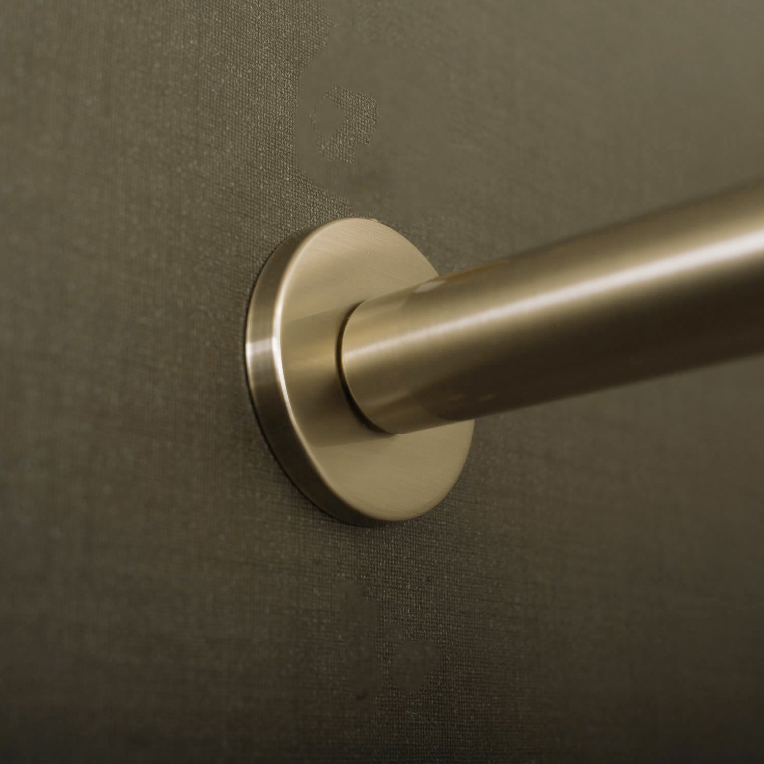 DAX Round Shower Arm, Brass Body, Wall Mount, Brushed Nickel Finish, 12 Inches (D-F04-12-BN)