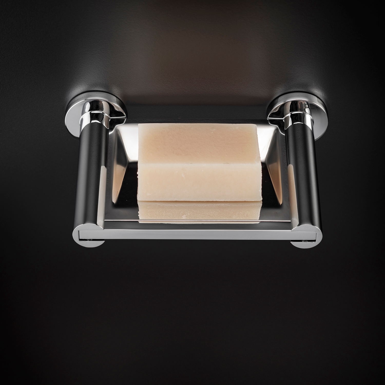 COSMIC Architect Soap Dish, Wall Mount, Stainless Steel, Chrome Finish, 6-5/8 x 1-9/16 x 4-1/4 Inches (2050133)