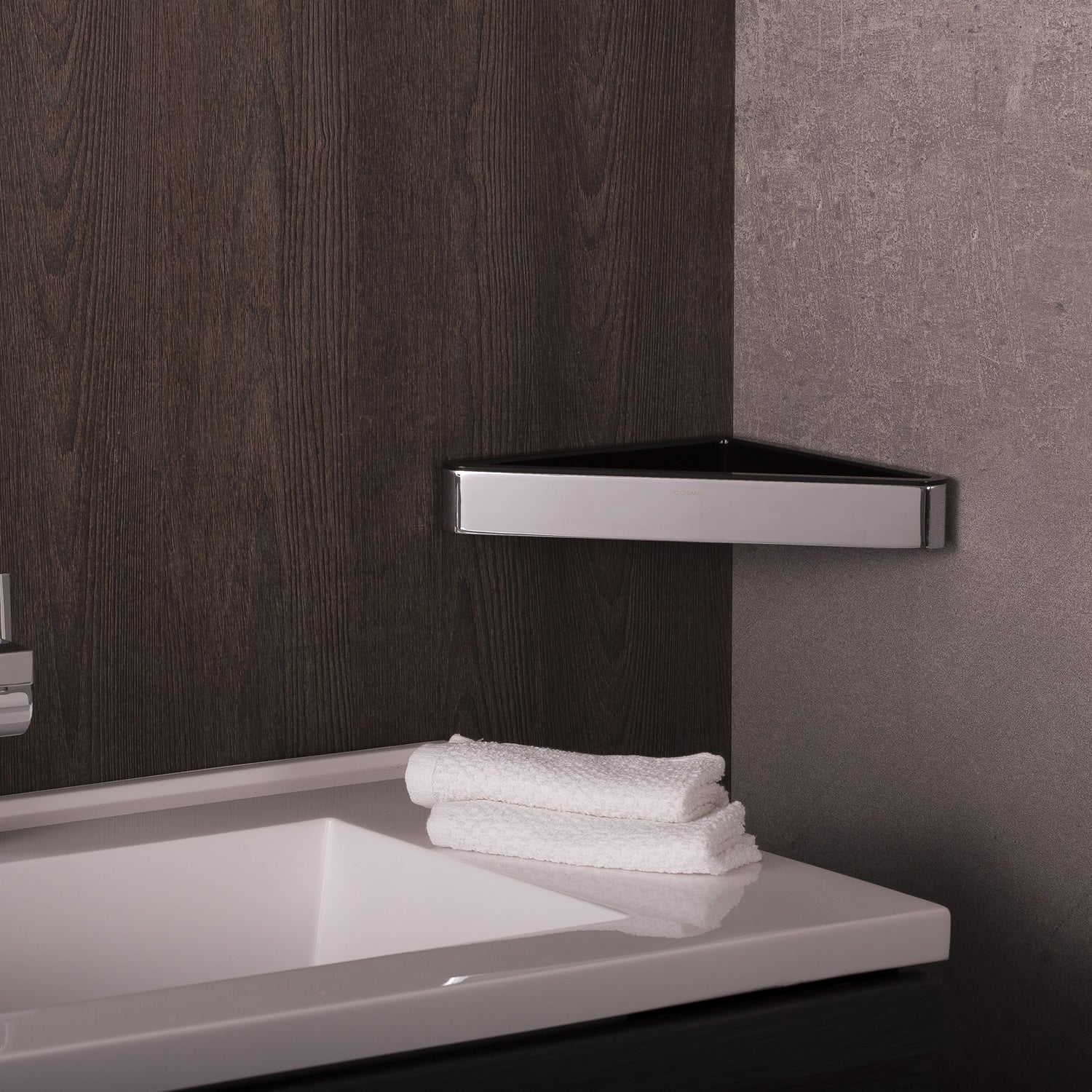 Bathroom Accessories Corner Bathroom Shelf by Cosmic