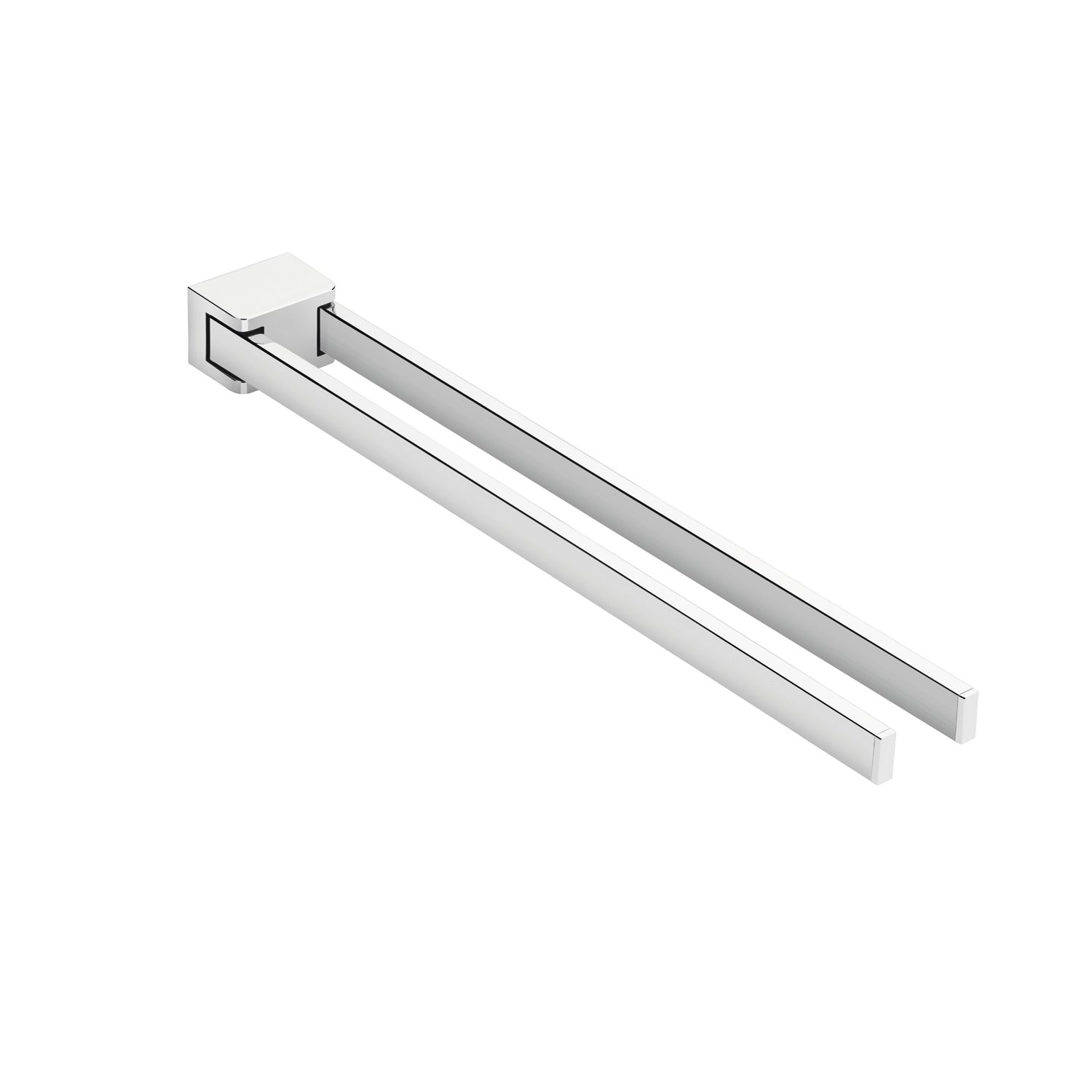 Bathroom Accessories Double Towel Bar by Cosmic