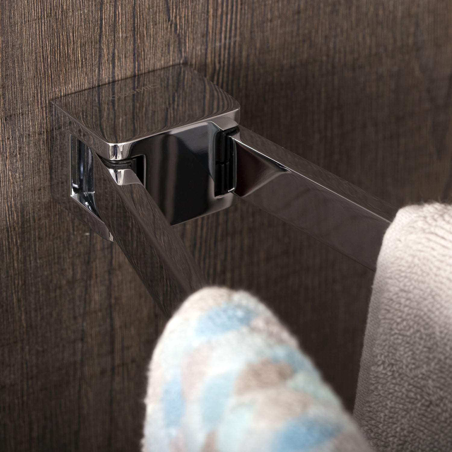 Bathroom Accessories Double Towel Bar by Cosmic