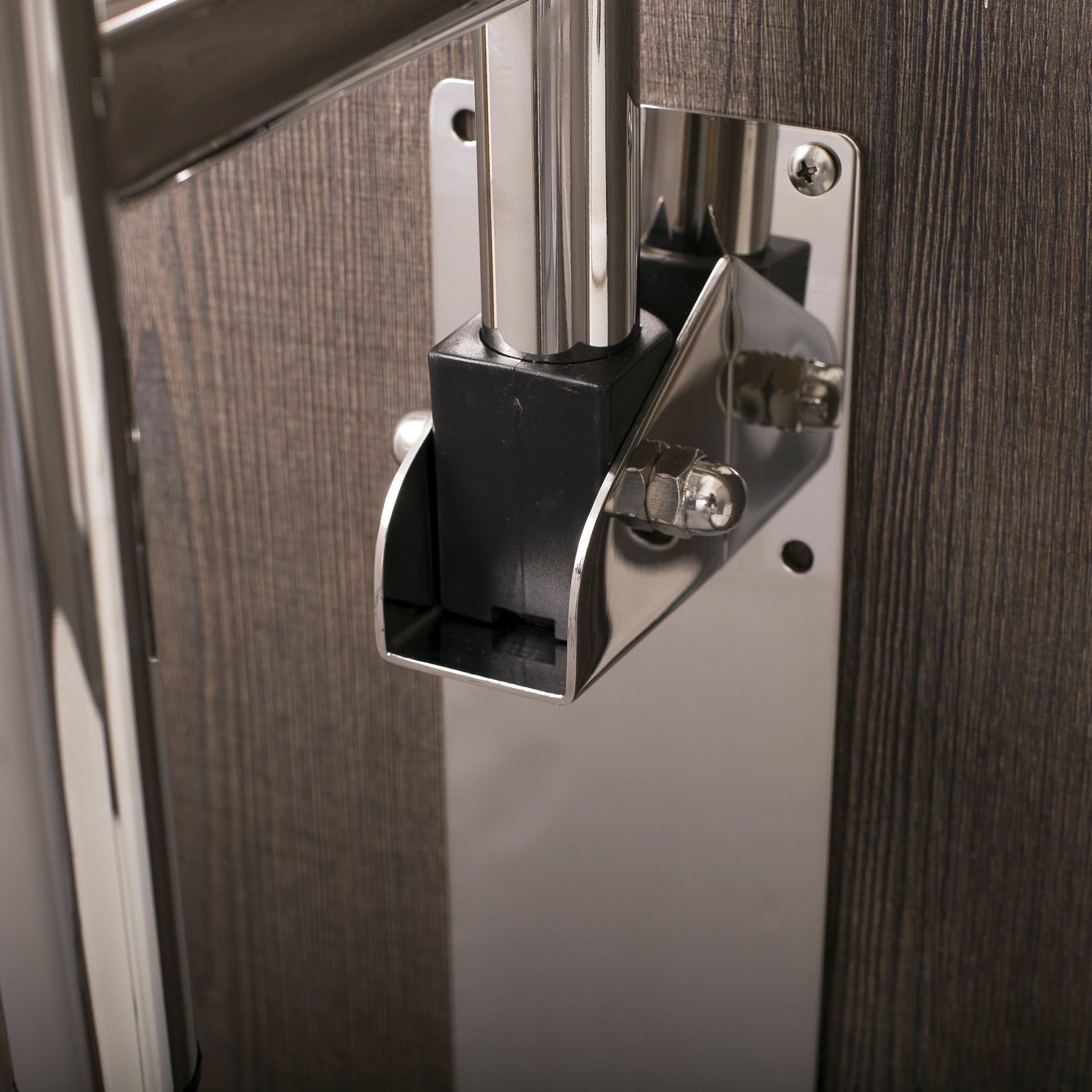 Bathroom Accessories Hinged Grab Bar by Cosmic