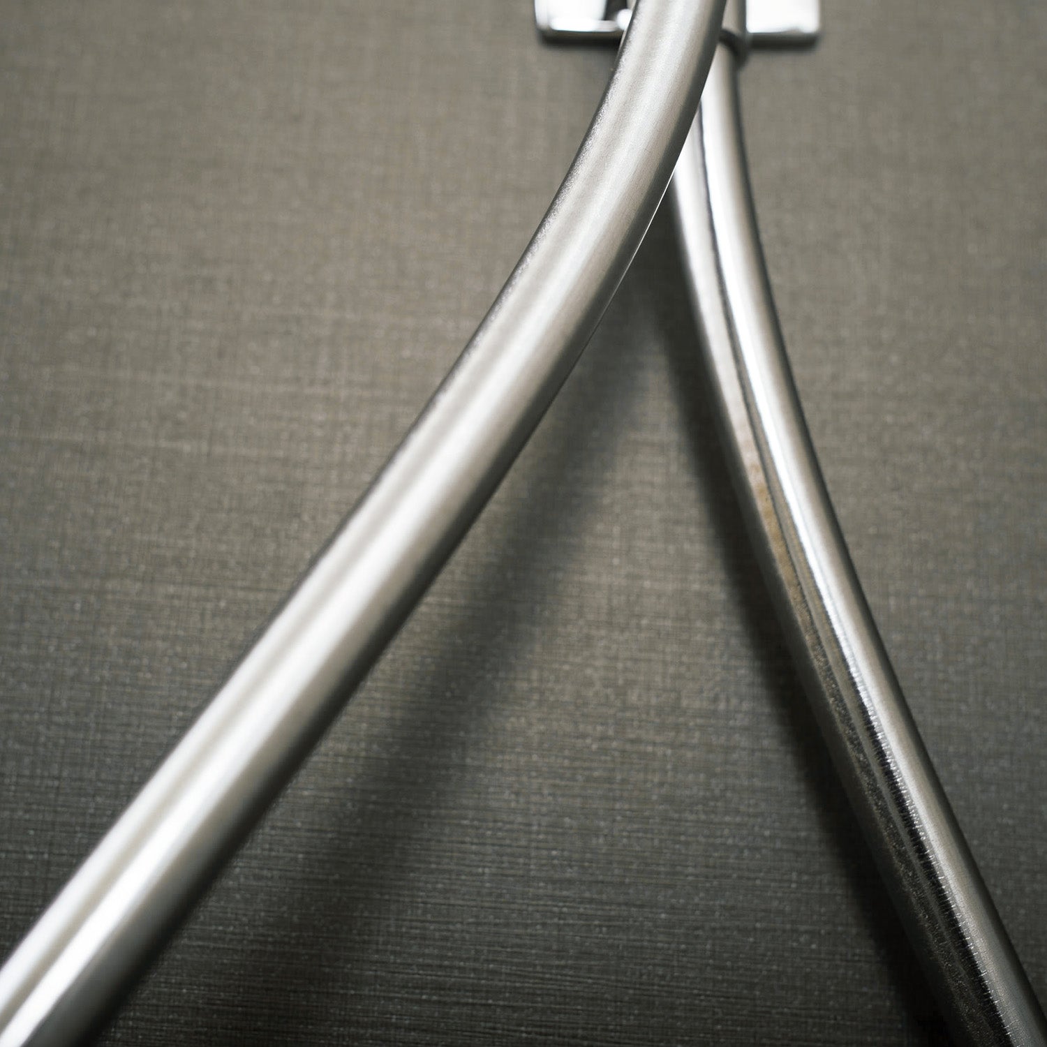 DAX PVC Shower Hose, Robber Body, Silver Finish, Connection 1/2 Inch, 59 1/16 Inches Long (D-8861B)