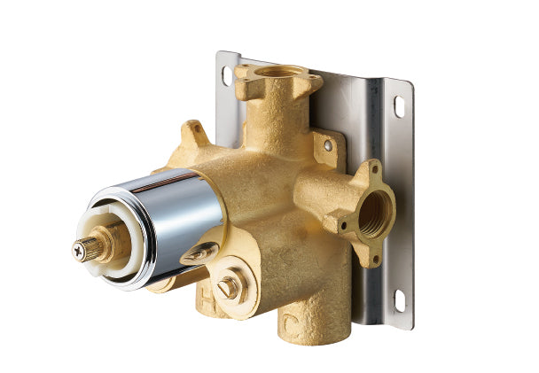 DAX Square Concealed Valve. Thermostatic Mixer. Chrome Finish (DAX-1050-SQ-CR)