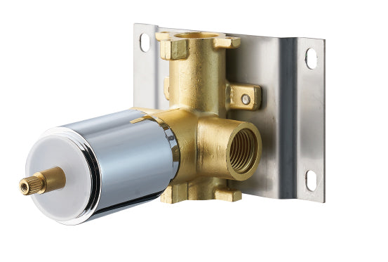 DAX Square Concealed 3 way diverter. Brushed Nickel Finish (DAX-1053-SQ-BN)