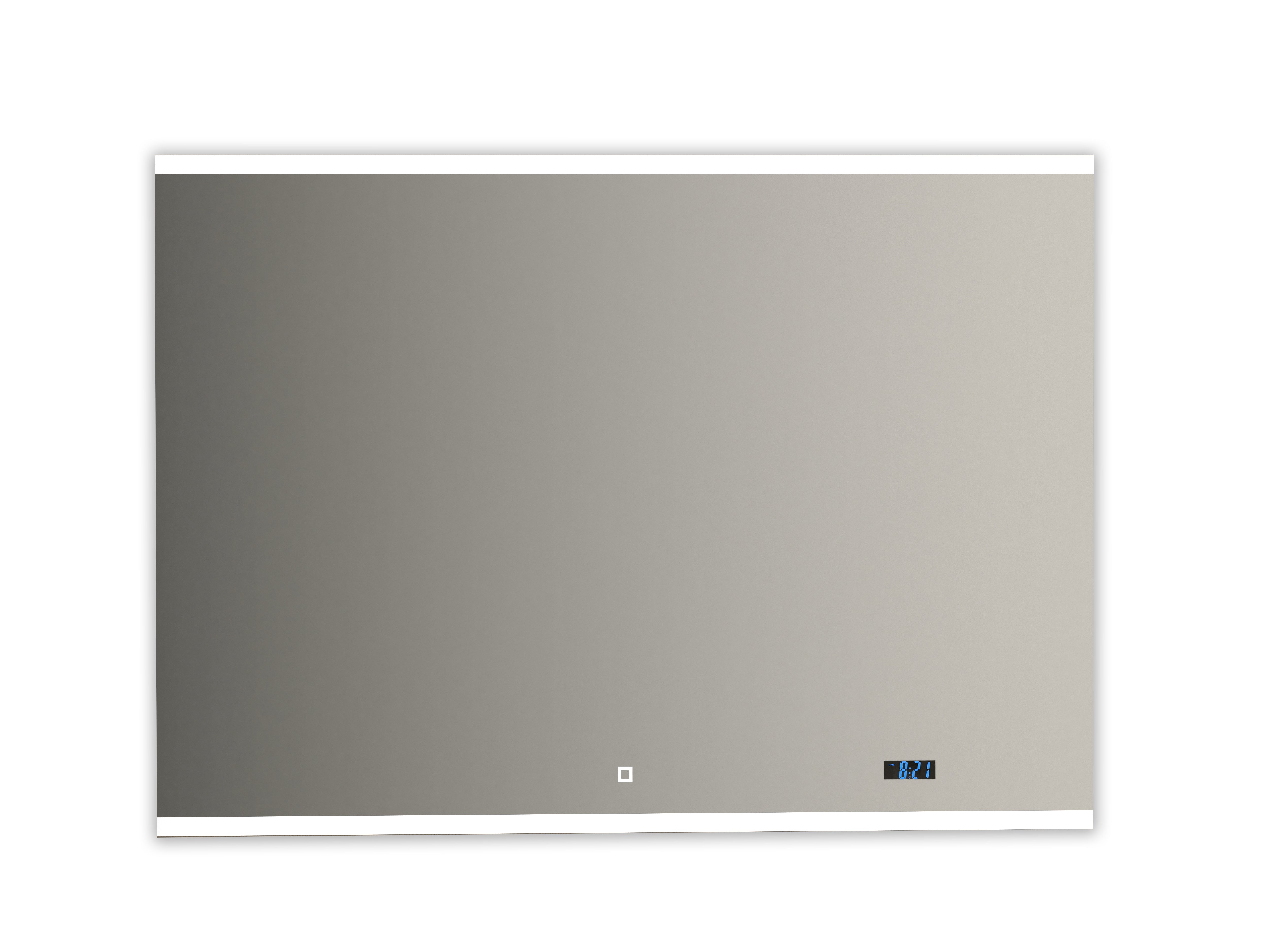 Espejo plano con luz LED DAX Bay de 40 pulgadas de ancho (DAX-120-BAY0240)