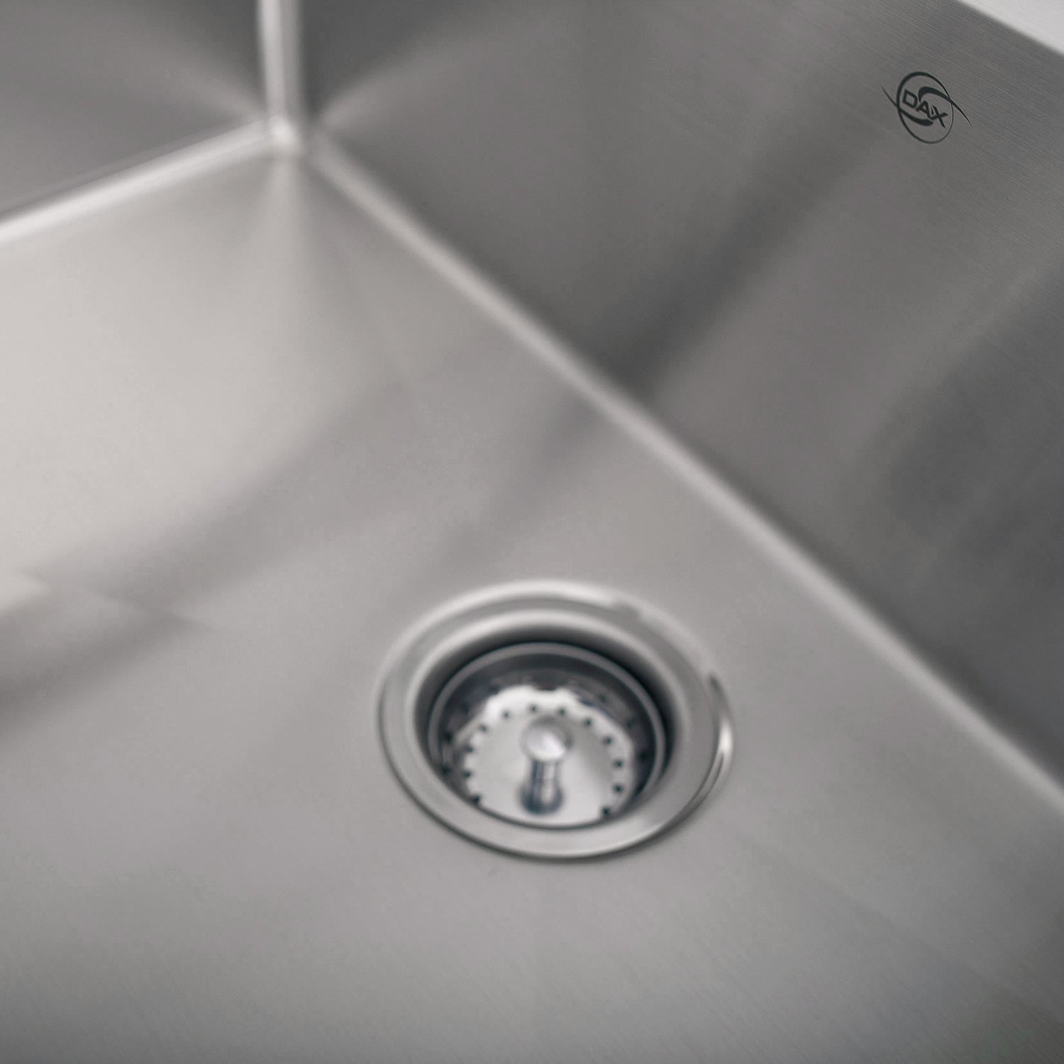 DAX Single Bowl Undermount Kitchen Sink, 18 Gauge Stainless Steel, Brushed Finish , 30 x 18 x 9 Inches (DAX-3018B)