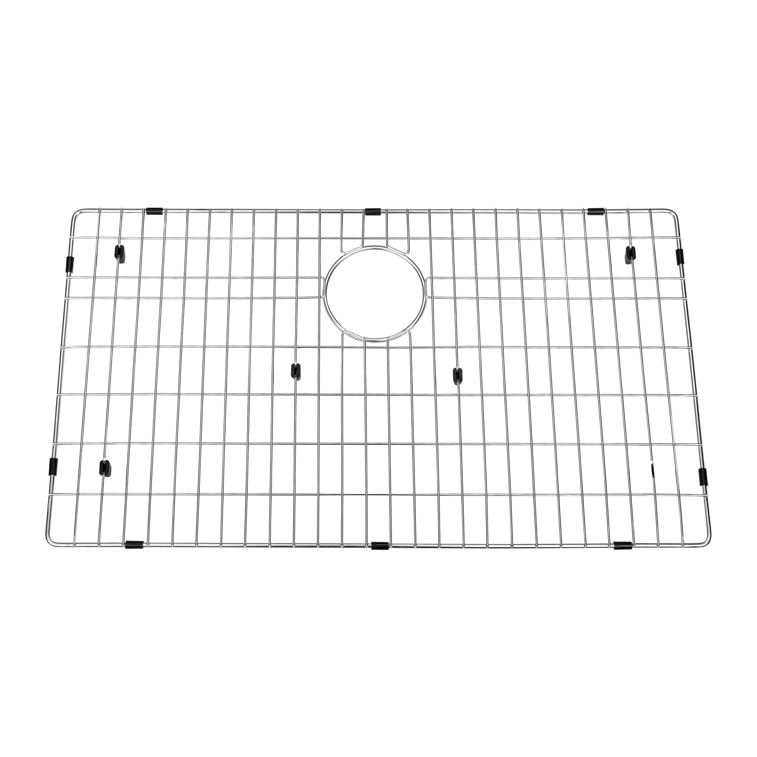 DAX Grid for Kitchen Sink, Stainless Steel Body, Chrome Finish, Compatible with DAX-3018B, 28-1/4 x 17-1/4 Inches (GRID-3018B)