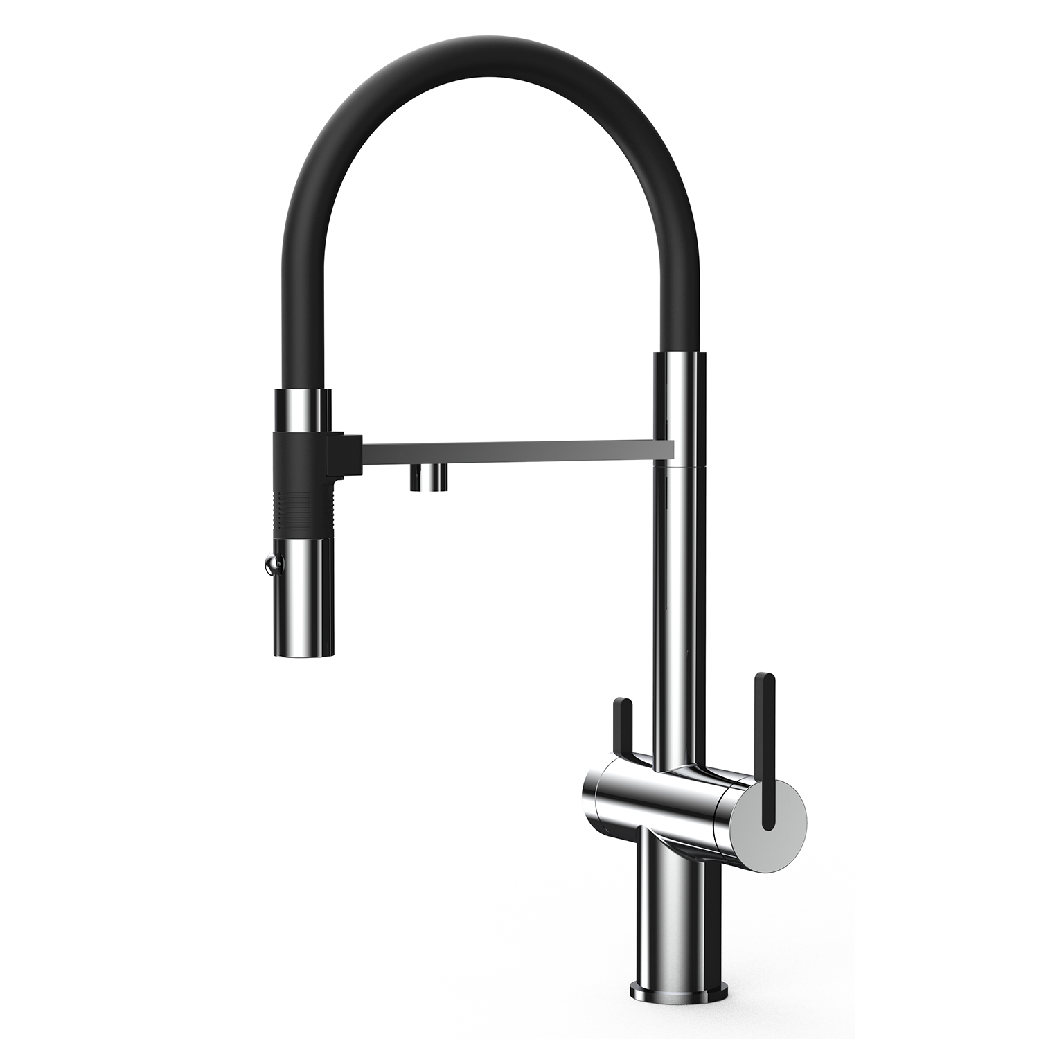 Dax Dual Function Pull Out and Filter Water Spout Brass Body (DAX-8020094)