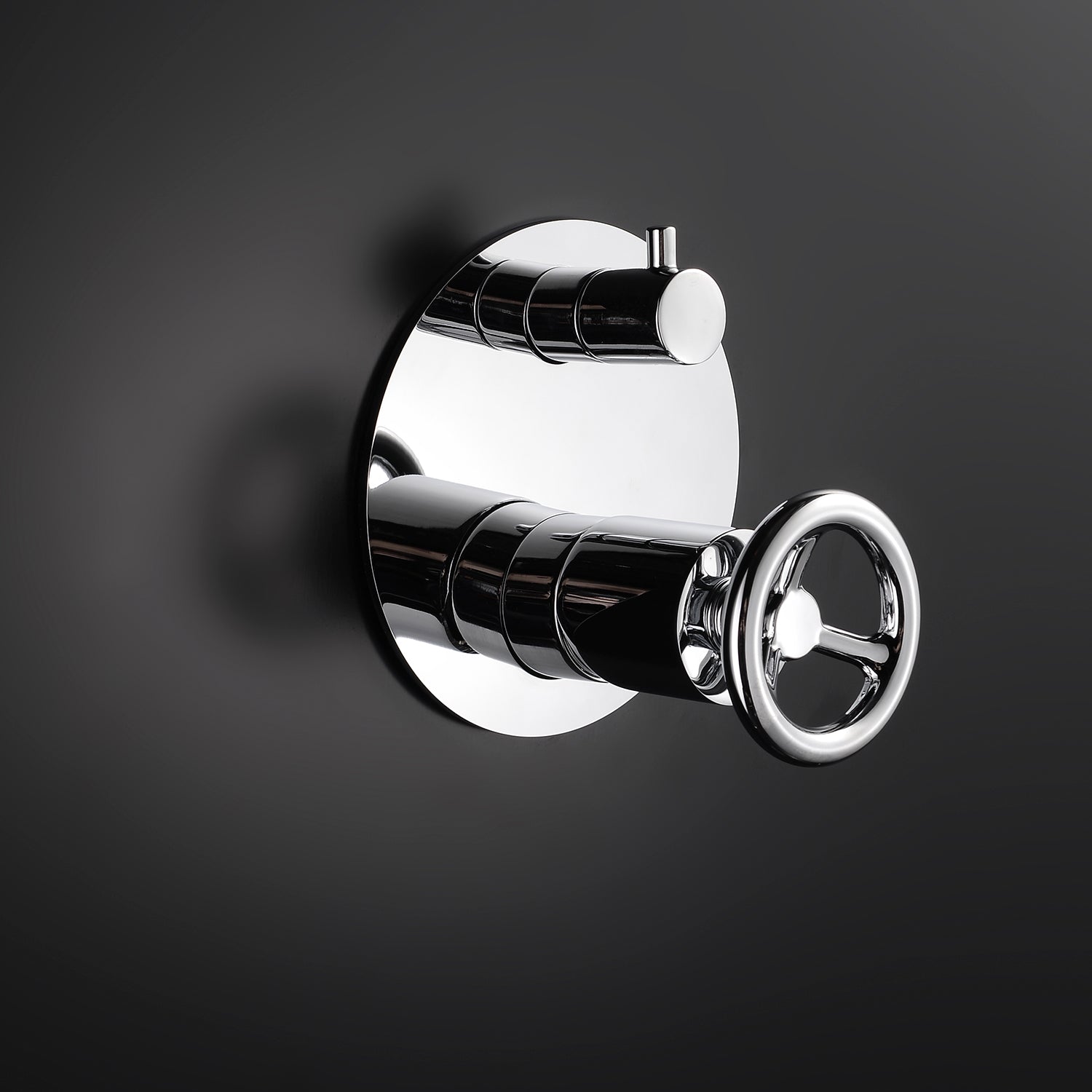 DAX Round Shower Valve with 2 Functions Chrome Finish (DAX-8030045-CR)