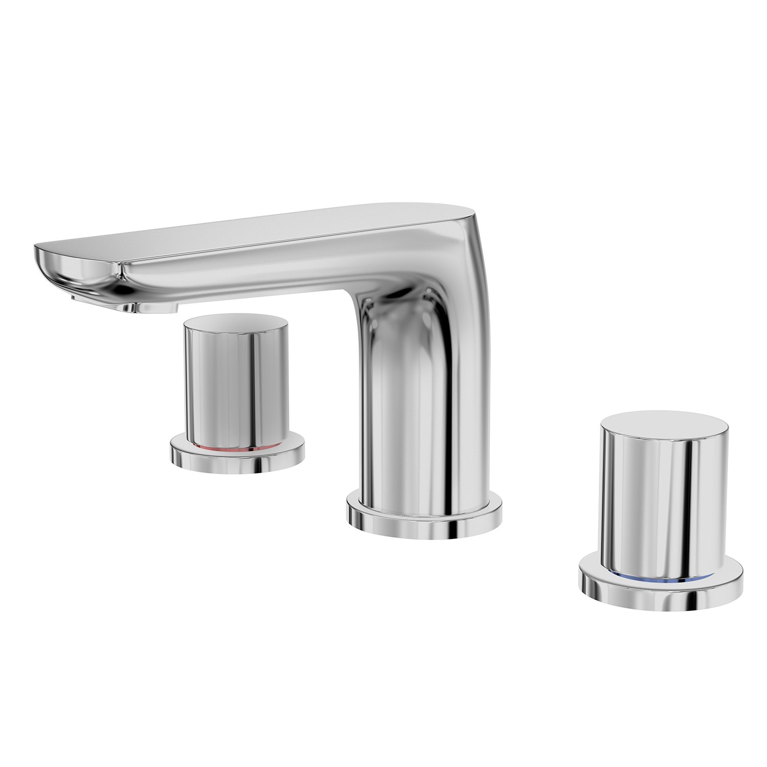 DAX Two Handle Bathroom Faucet, Brass Body, Chrome Finish, Inches, 8 x 3-3/8 (DAX-8216C)