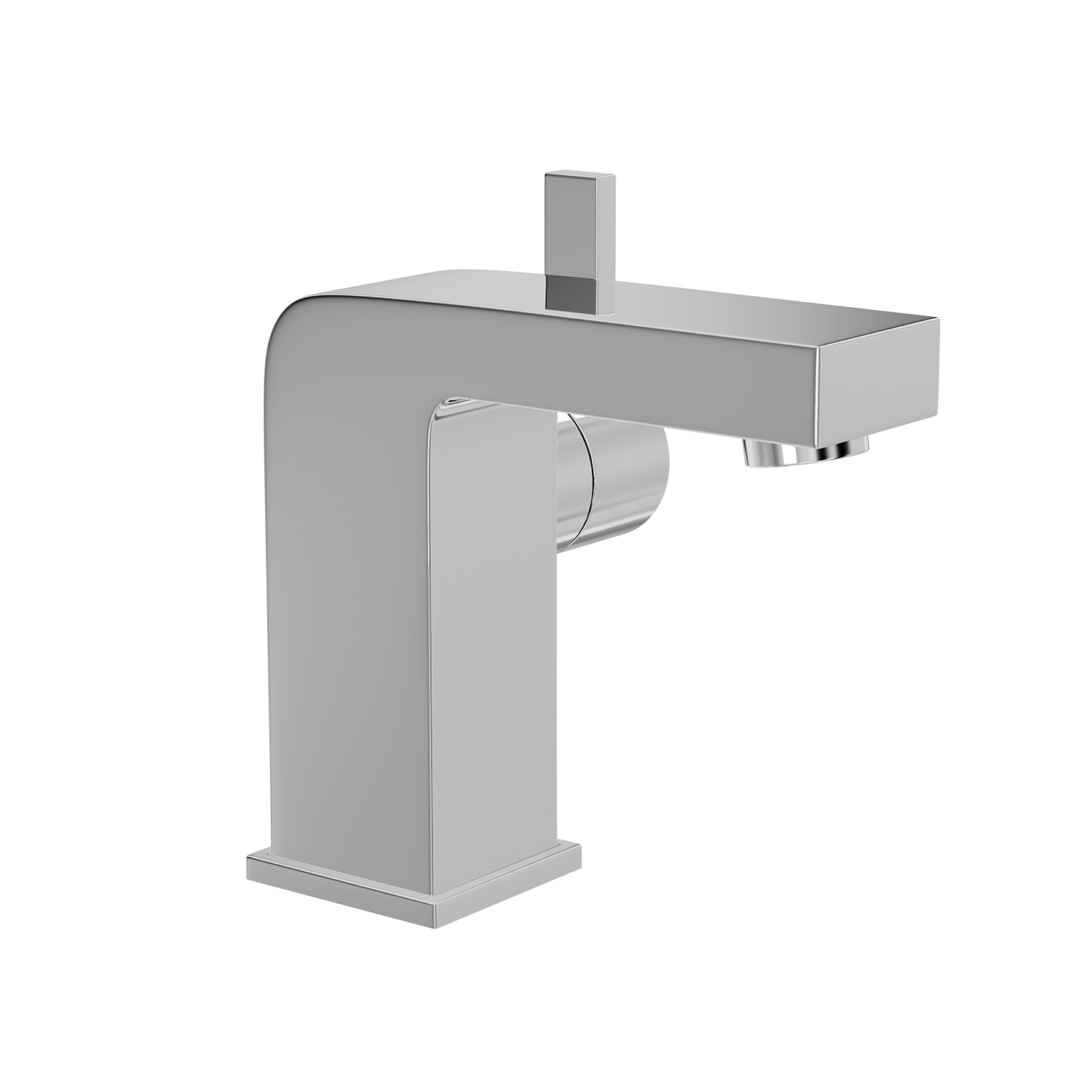 DAX llave monomando para baño, cuerpo de latón, acabado cromado, 3-15/16 x 4-1/8 pulgadas (DAX-8227)
